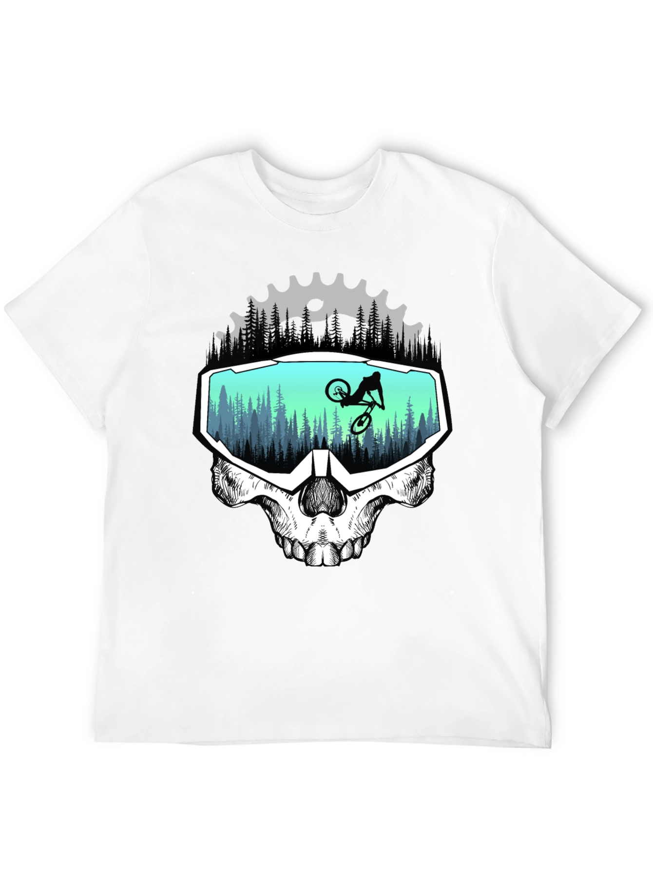 Skull Rider Graphic T-Shirt