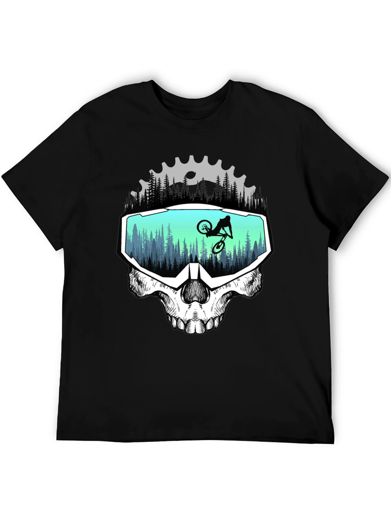 Skull Rider Graphic T-Shirt