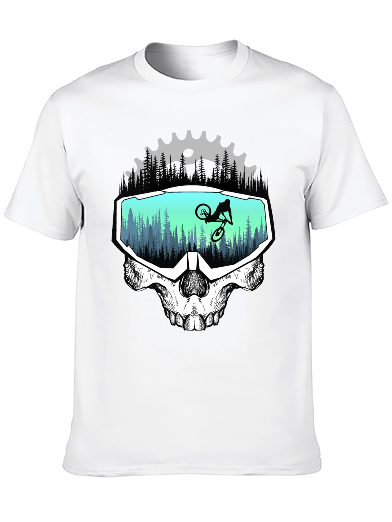 Skull Rider Graphic T-Shirt