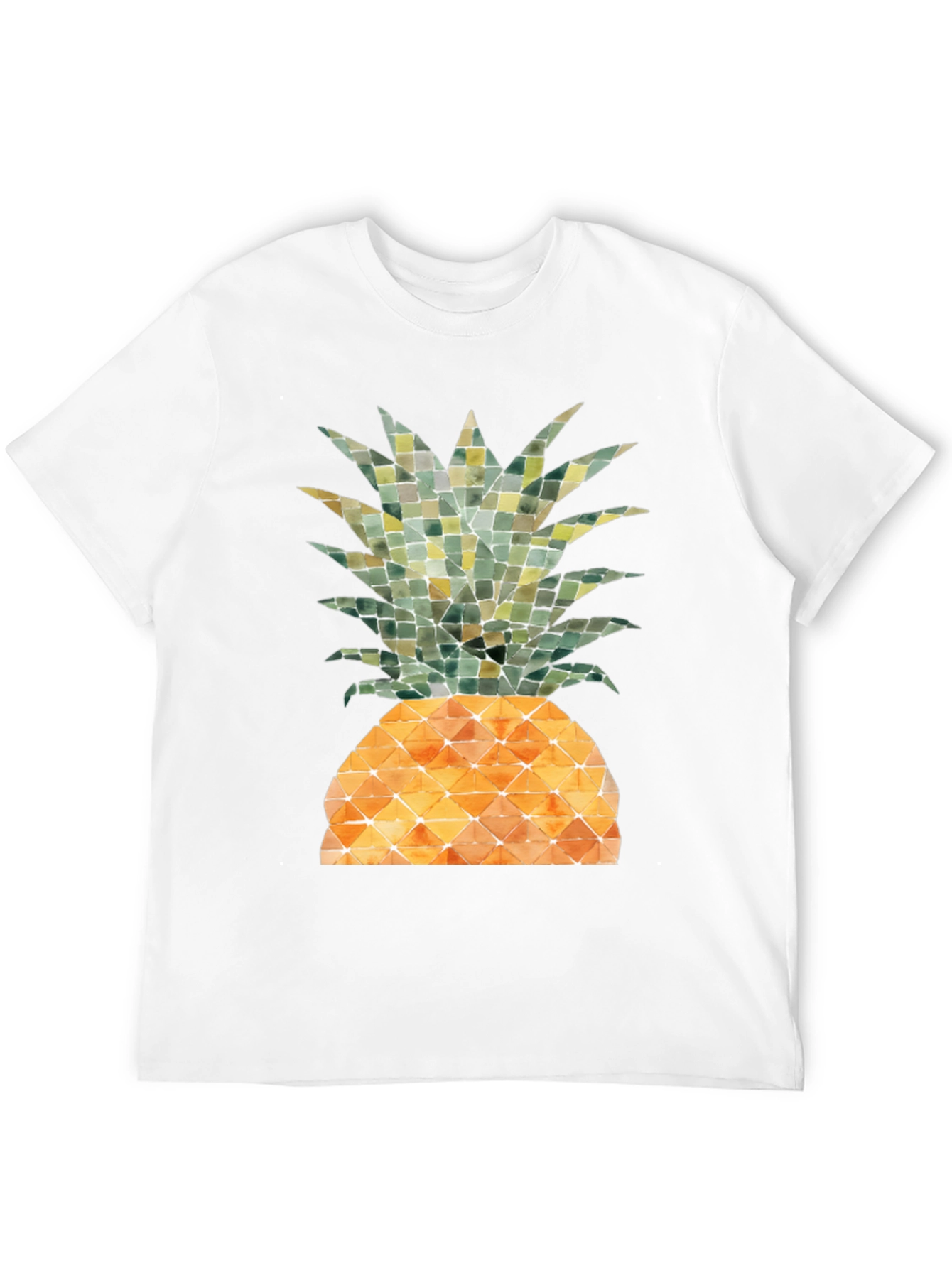 Pineapple Graphic T-Shirt - Tropical Fruit Design