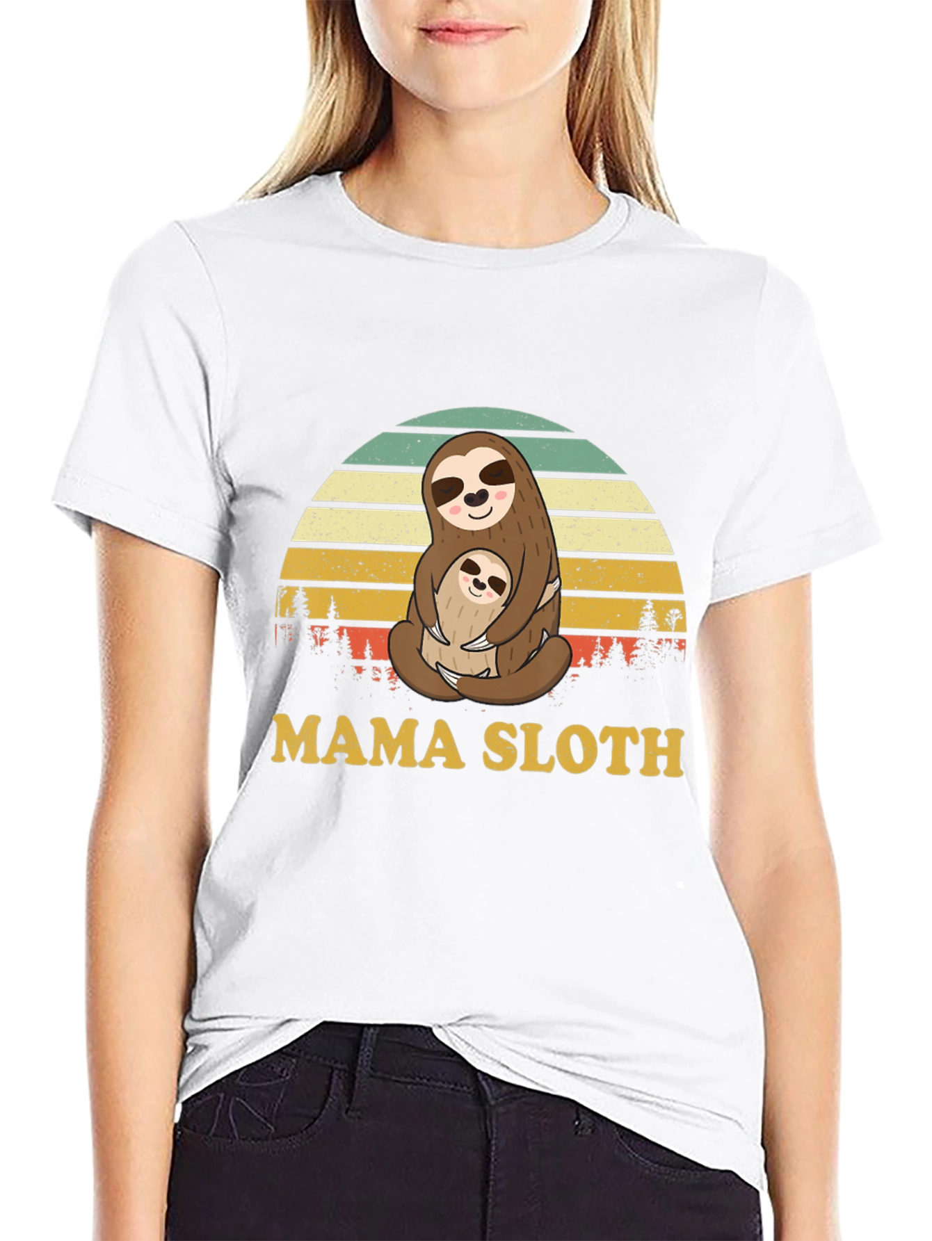 Mama Sloth T-Shirt - Cute Mothers Day Gift