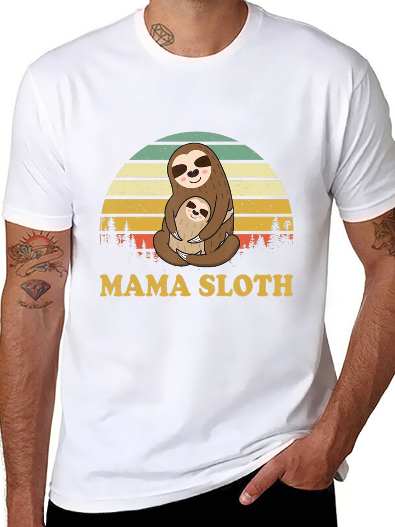 Mama Sloth T-Shirt - Cute Mothers Day Gift