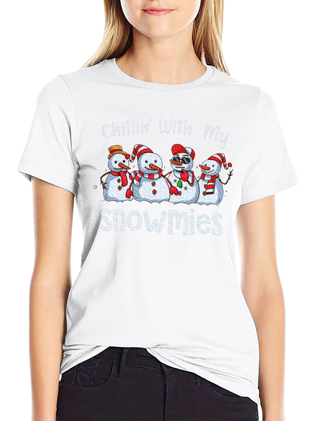 Chillin With My Snowmies T-Shirt