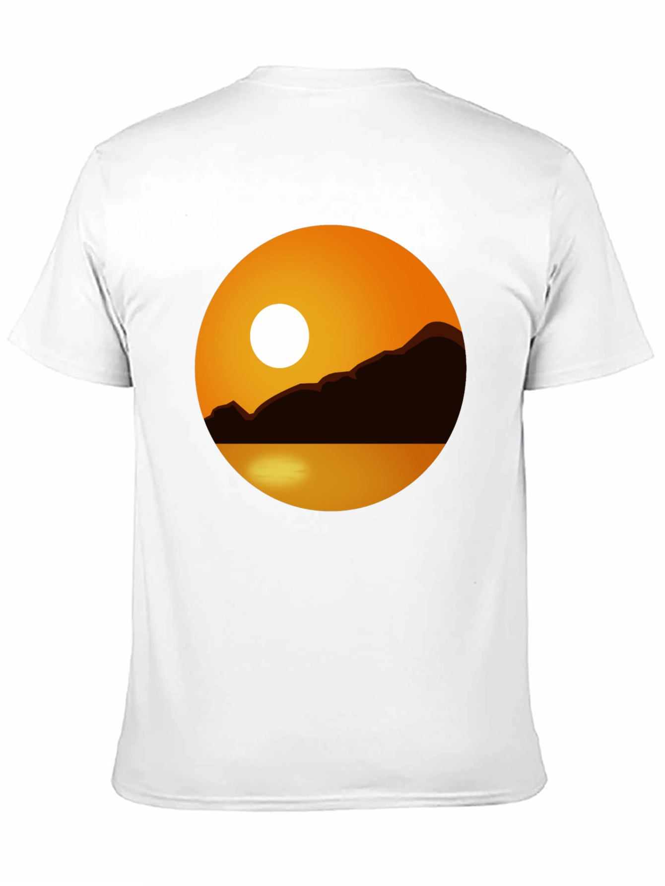 Sunset Graphic Tee - Black