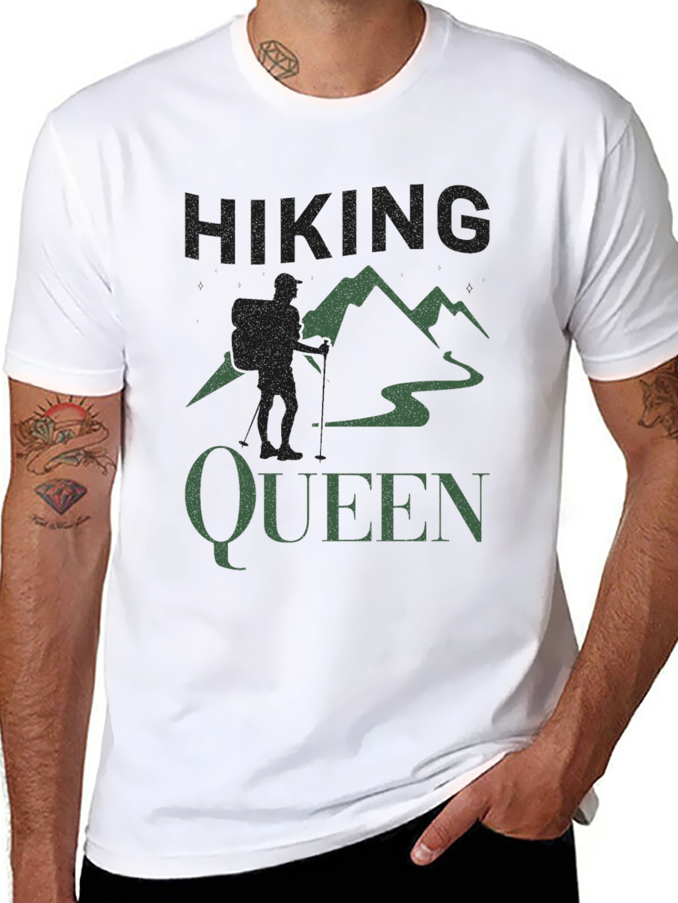 Hiking Queen Graphic T-Shirt