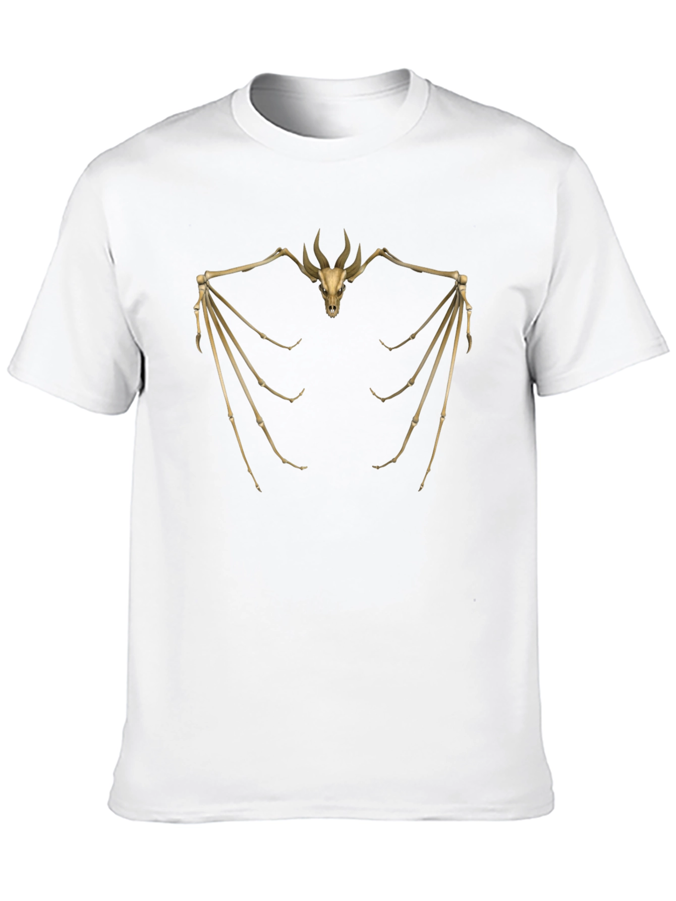 Dragon Skeleton Graphic T-Shirt