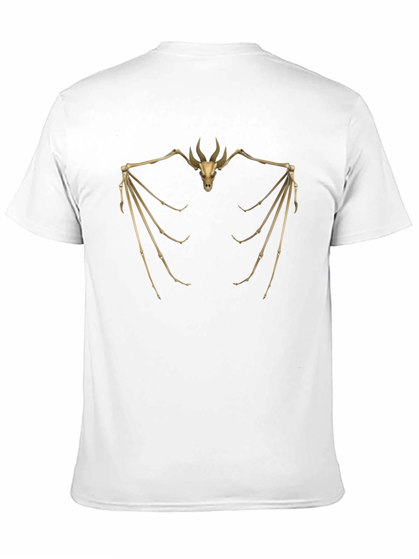 Dragon Skeleton Graphic T-Shirt