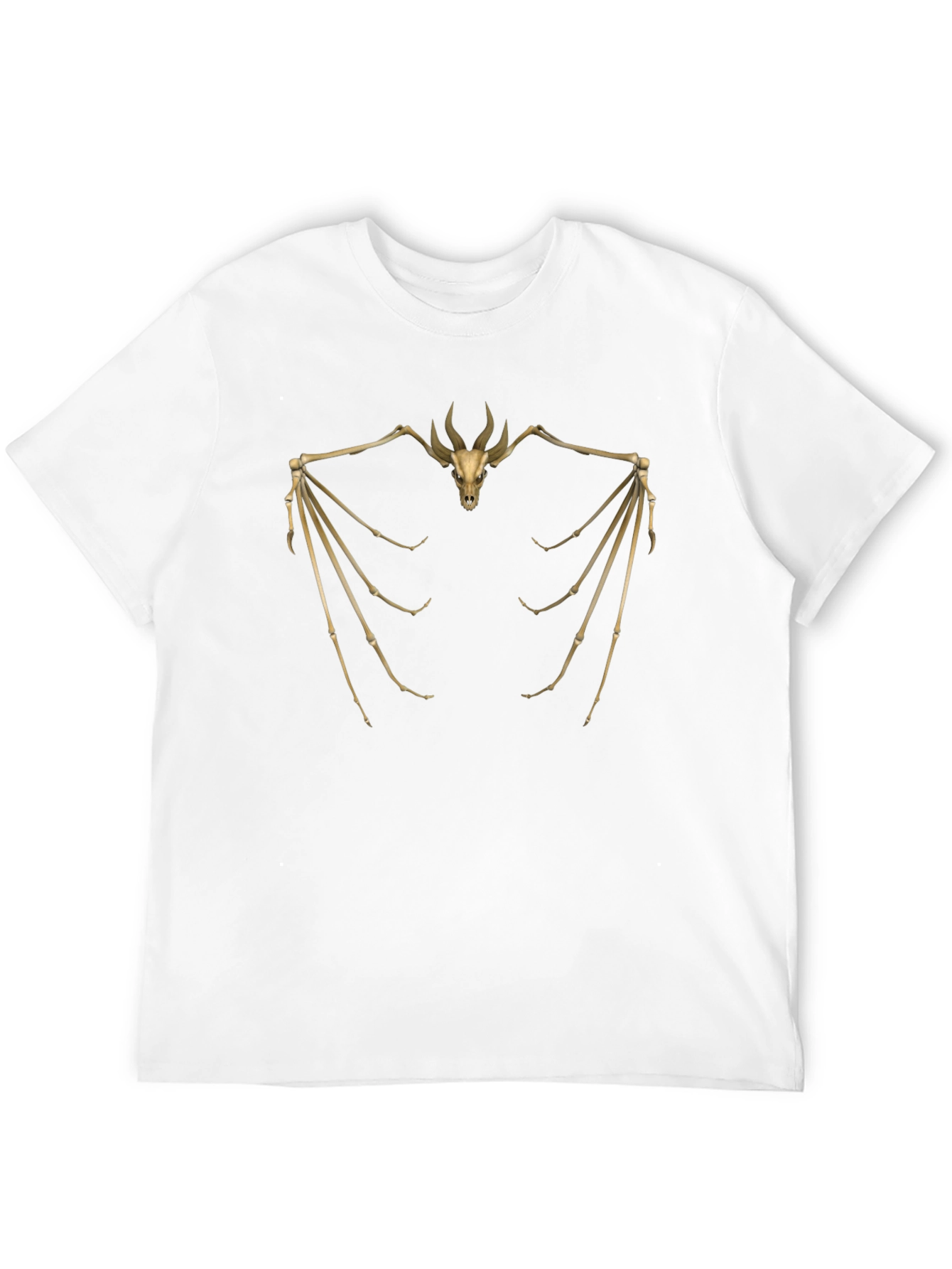 Dragon Skeleton Graphic T-Shirt