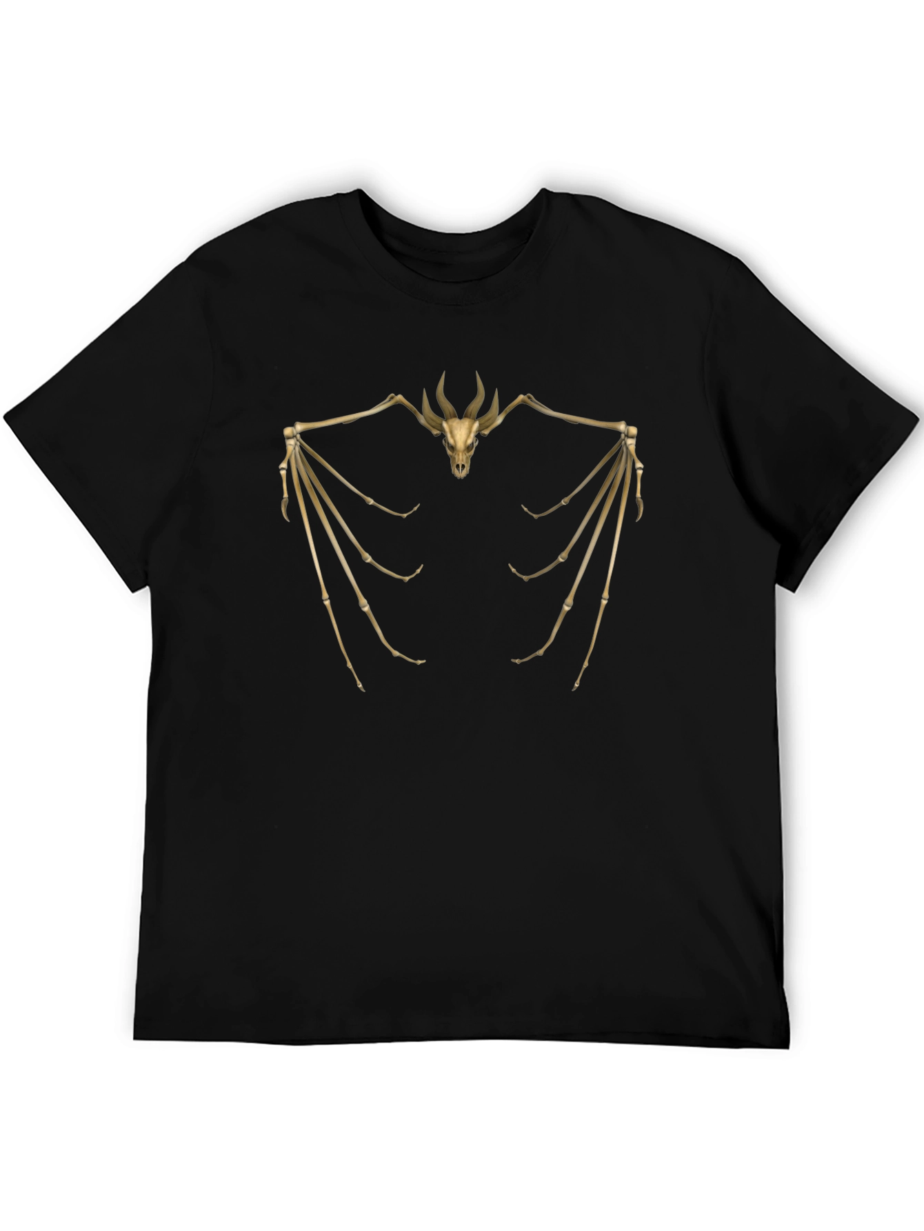 Dragon Skeleton Graphic T-Shirt