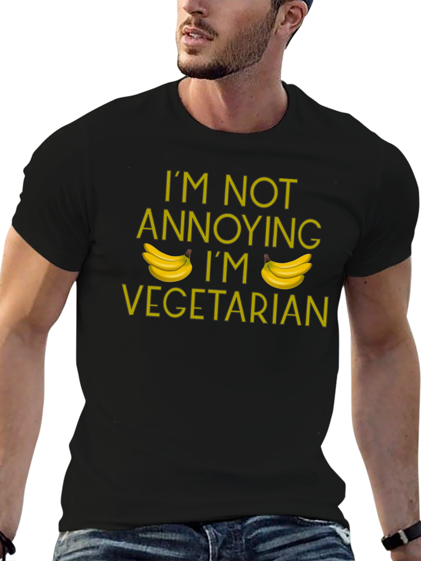 Vegetarian Banana Graphic Tee