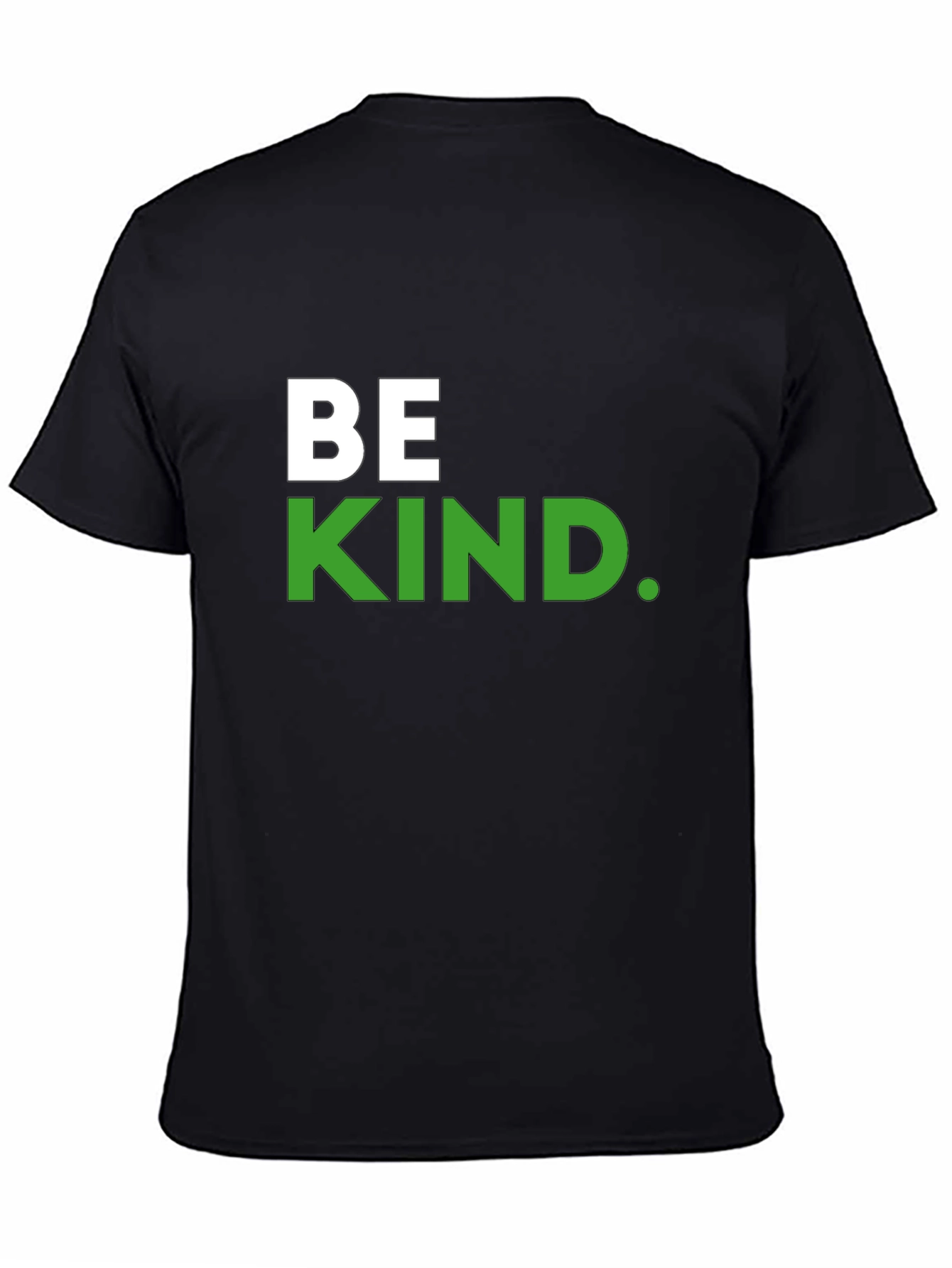 Be Kind T-Shirt - Black - Crew Neck
