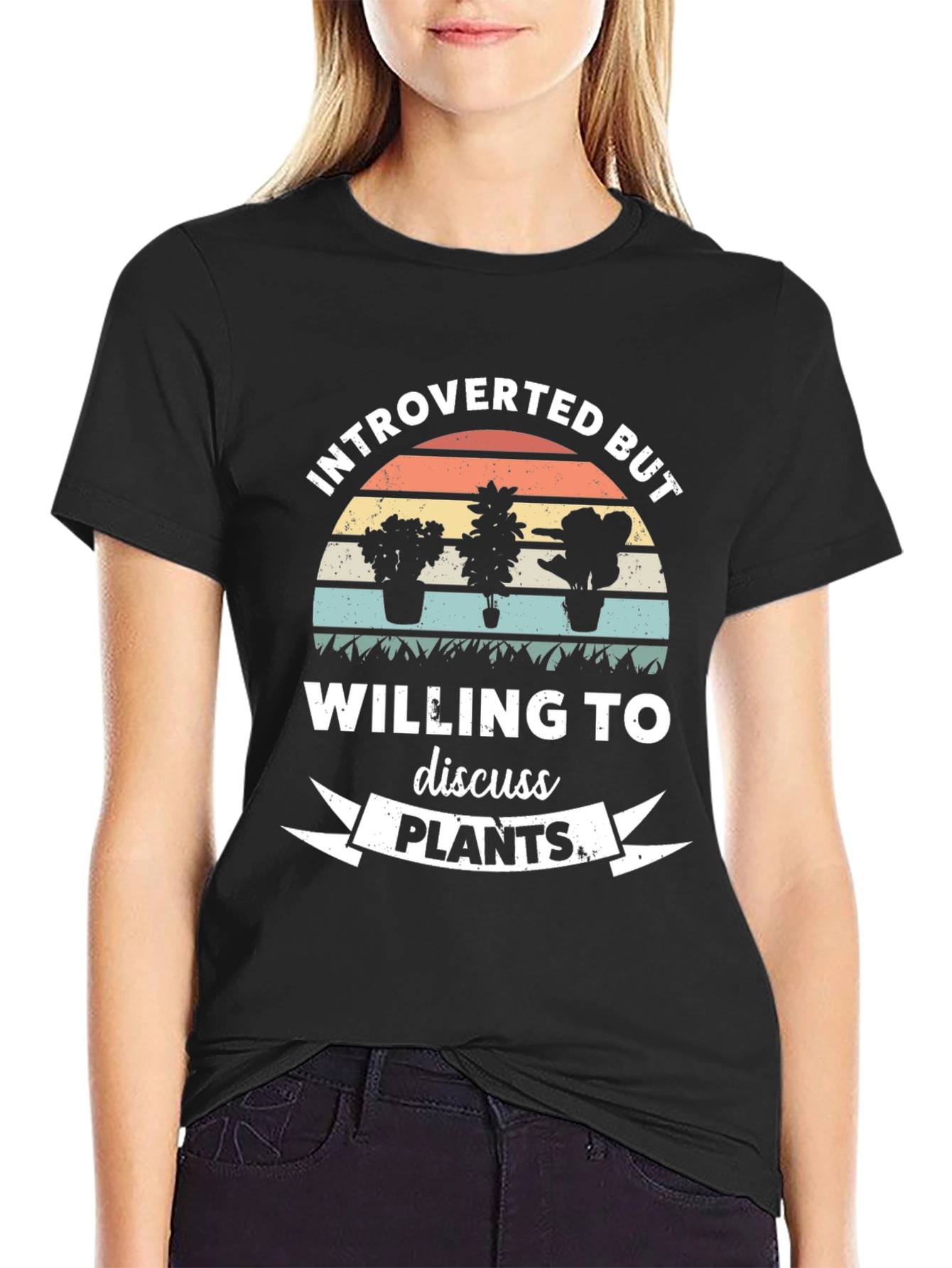 Introverted Plant Lover T-Shirt
