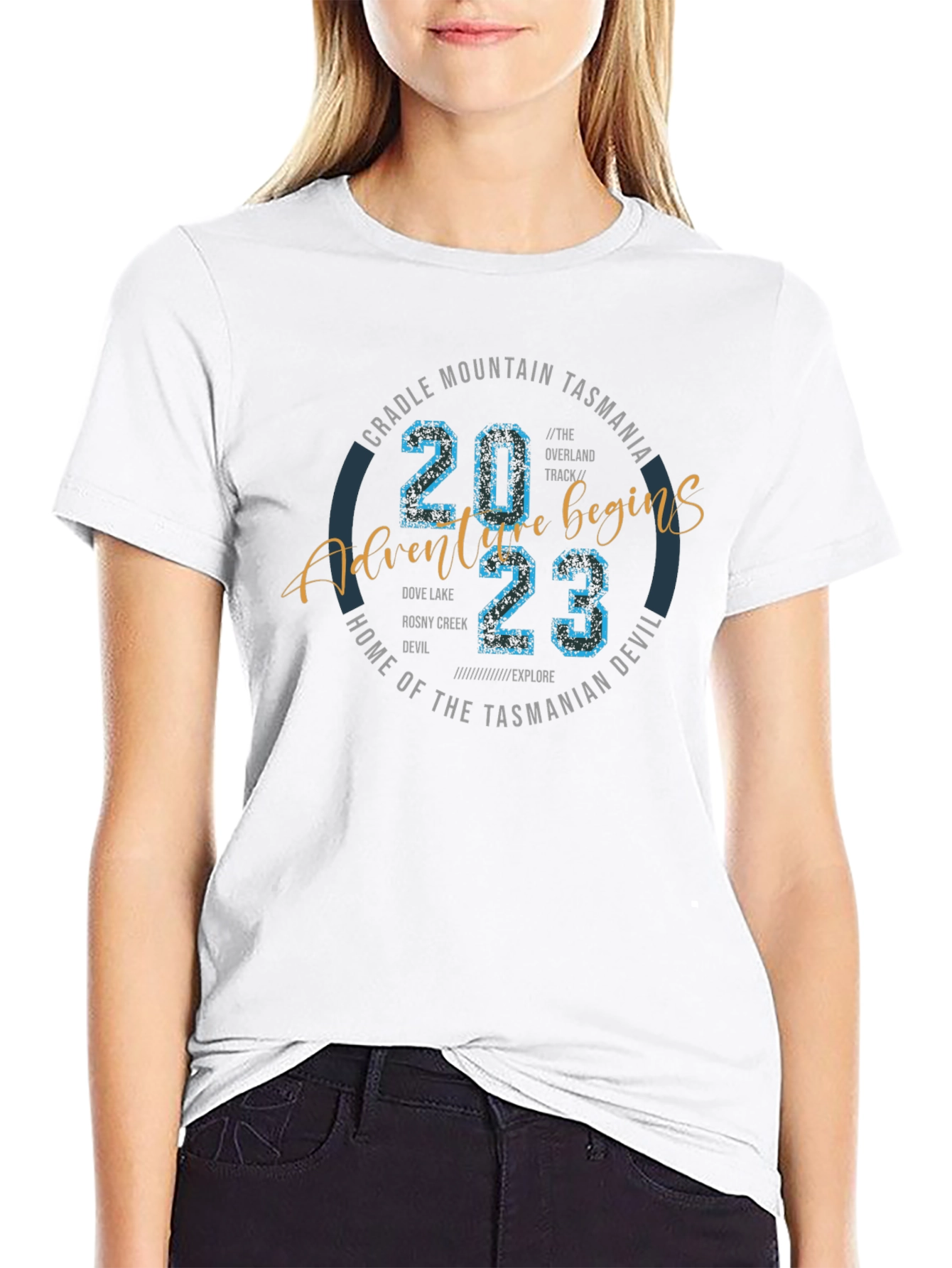 Cradle Mountain Tasmania Adventure Begins T-Shirt