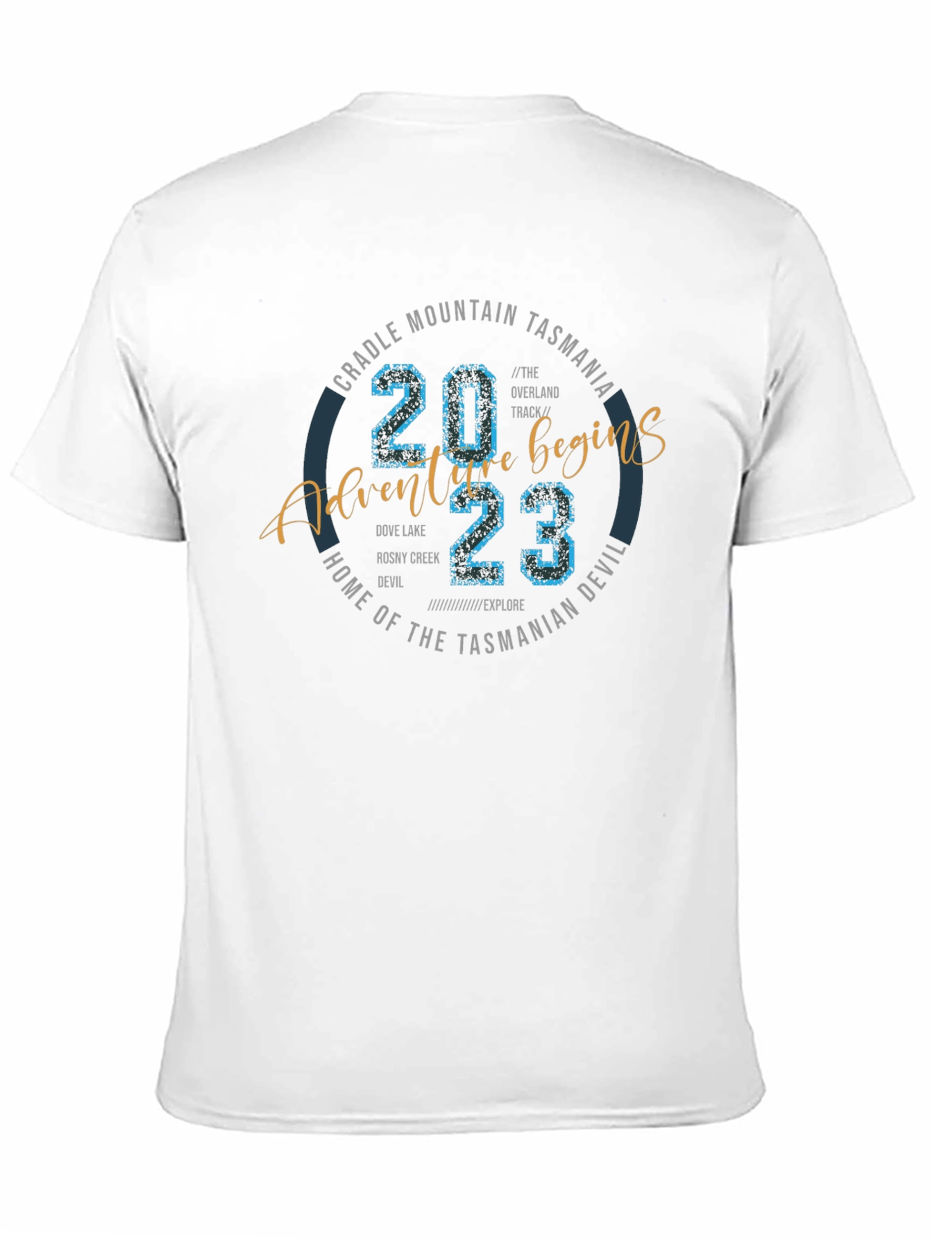 Cradle Mountain Tasmania Adventure Begins T-Shirt