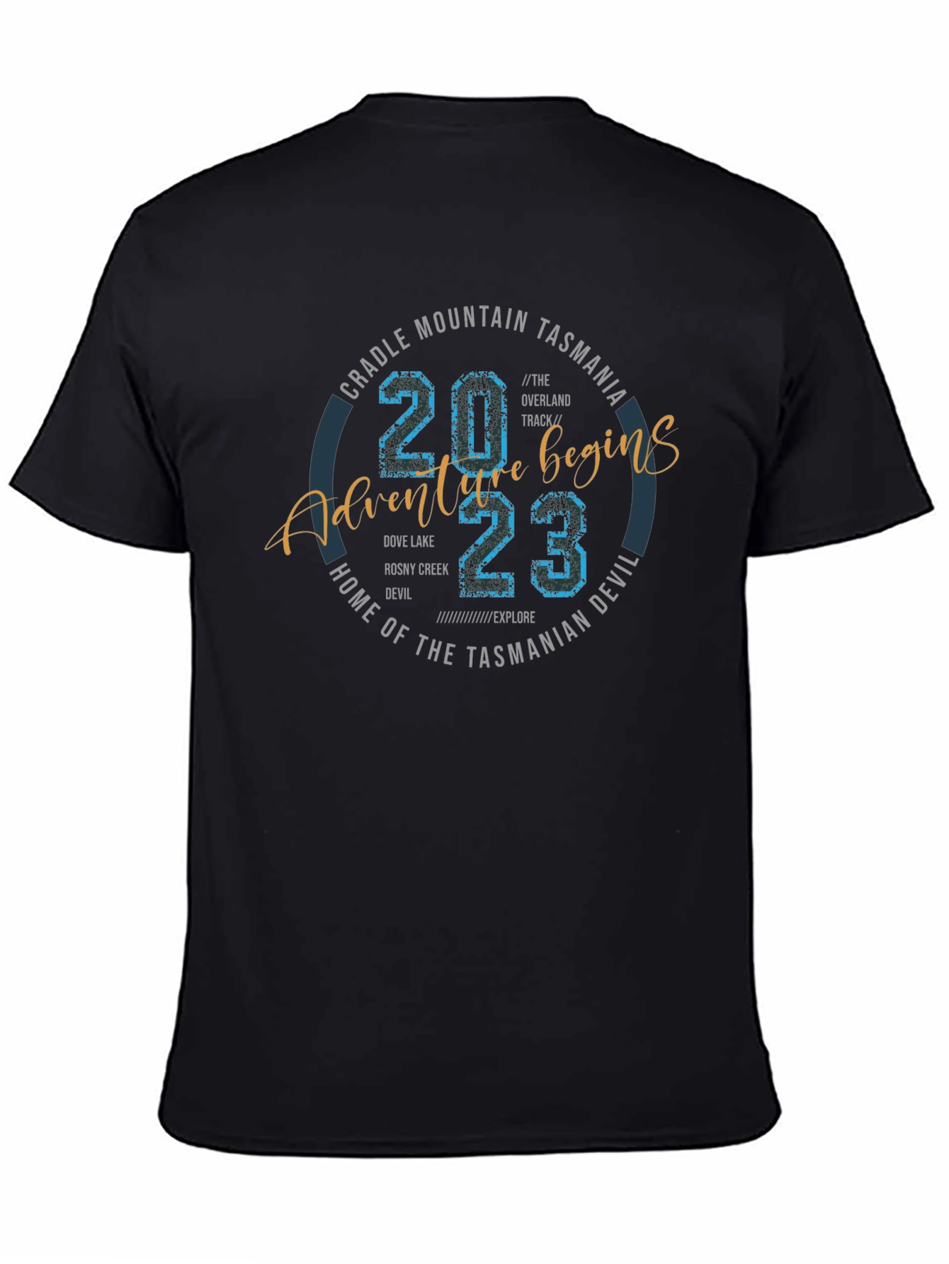 Cradle Mountain Tasmania Adventure Begins T-Shirt