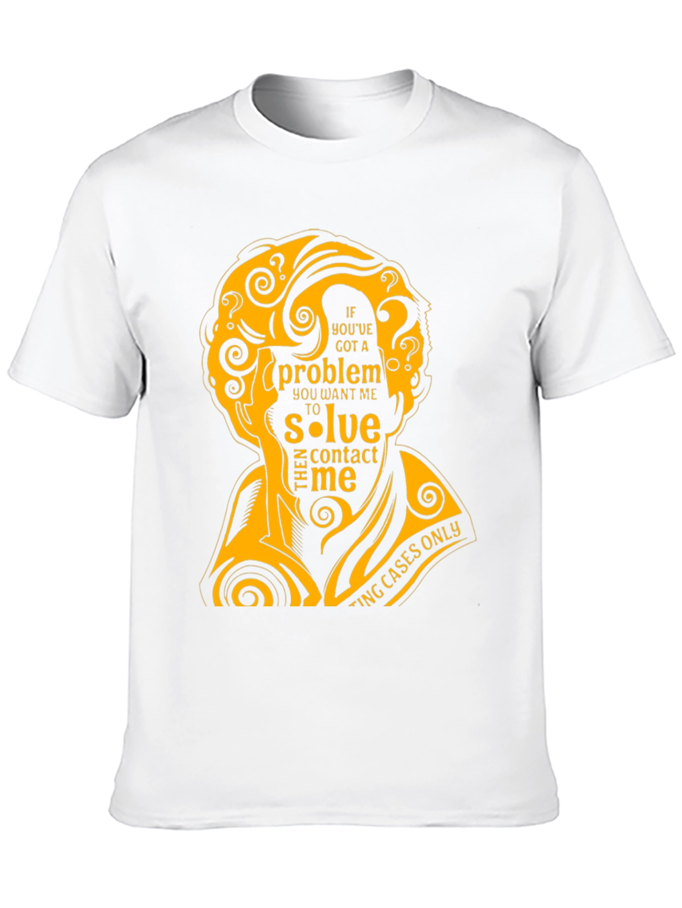 Detective Problem Solver T-Shirt - Black