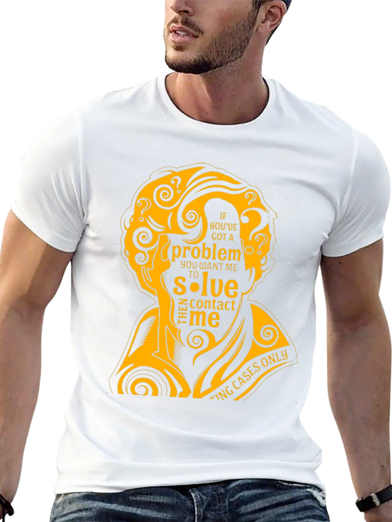 Detective Problem Solver T-Shirt - Black