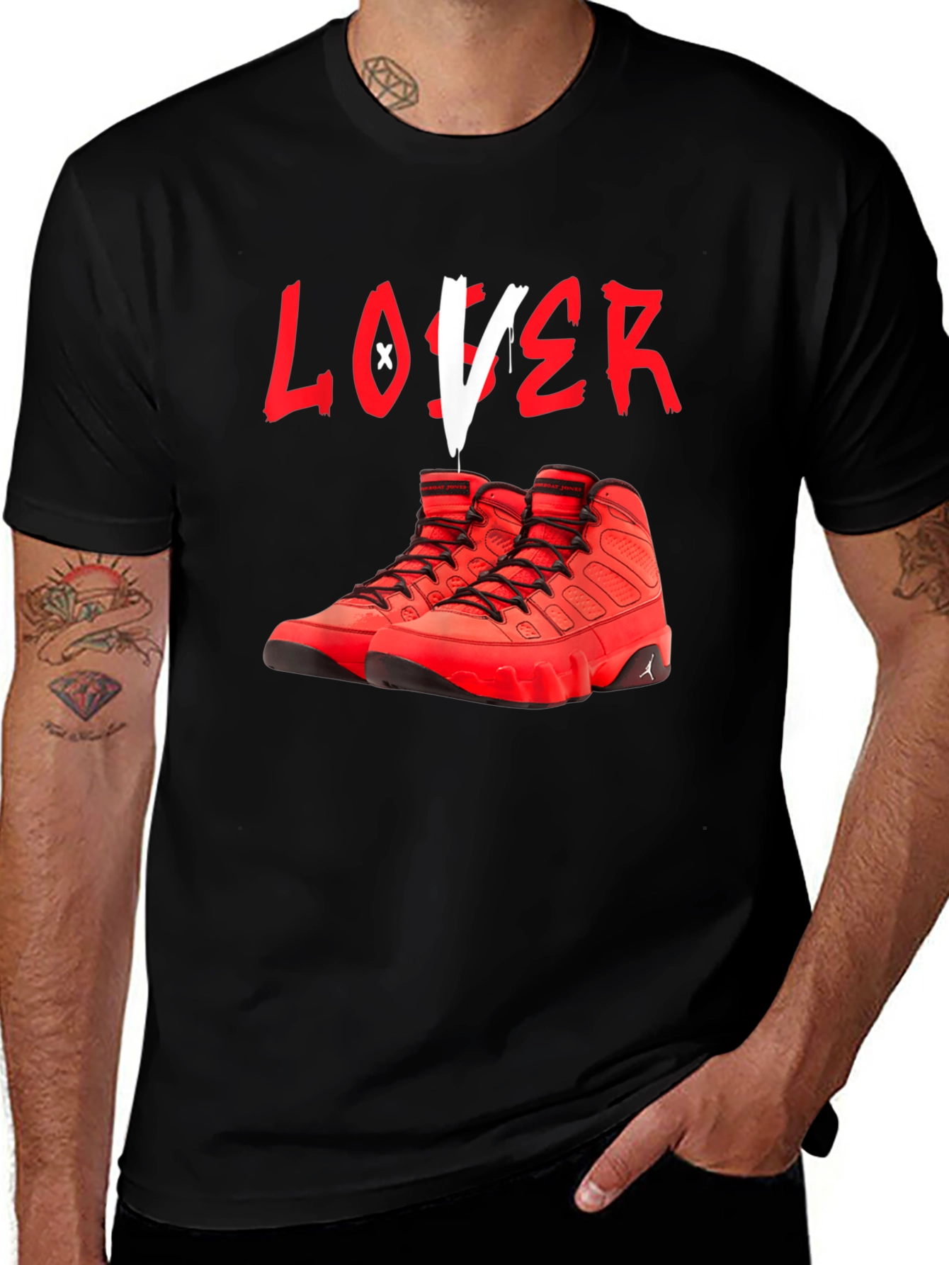 Red Lover Sneakers T-Shirt