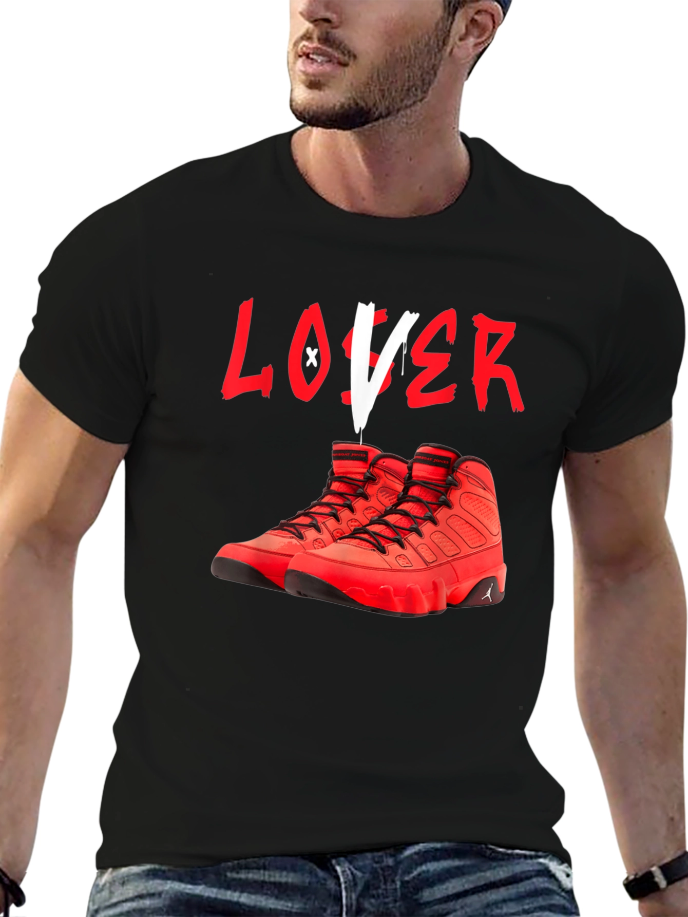 Red Lover Sneakers T-Shirt