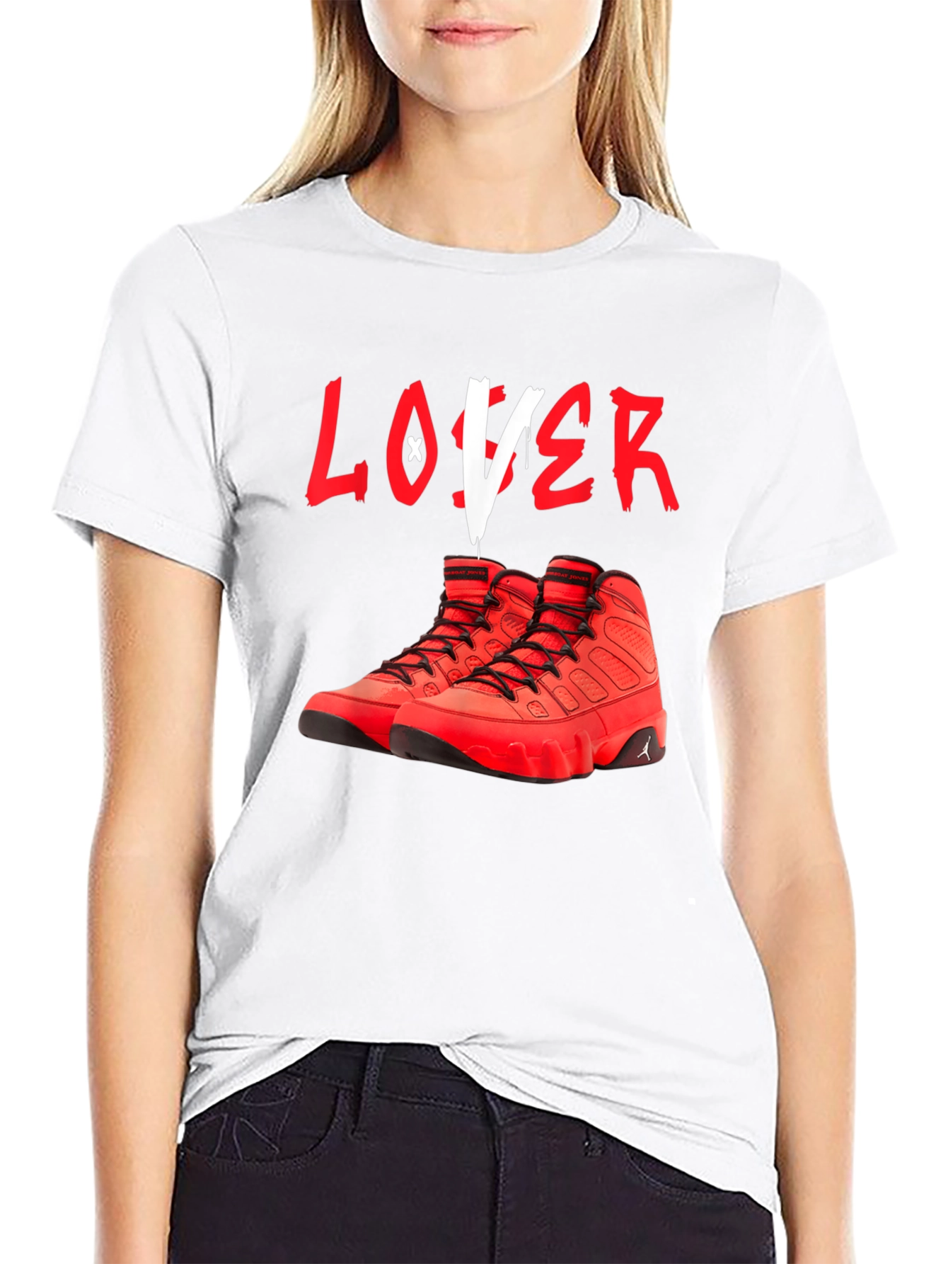 Red Lover Sneakers T-Shirt