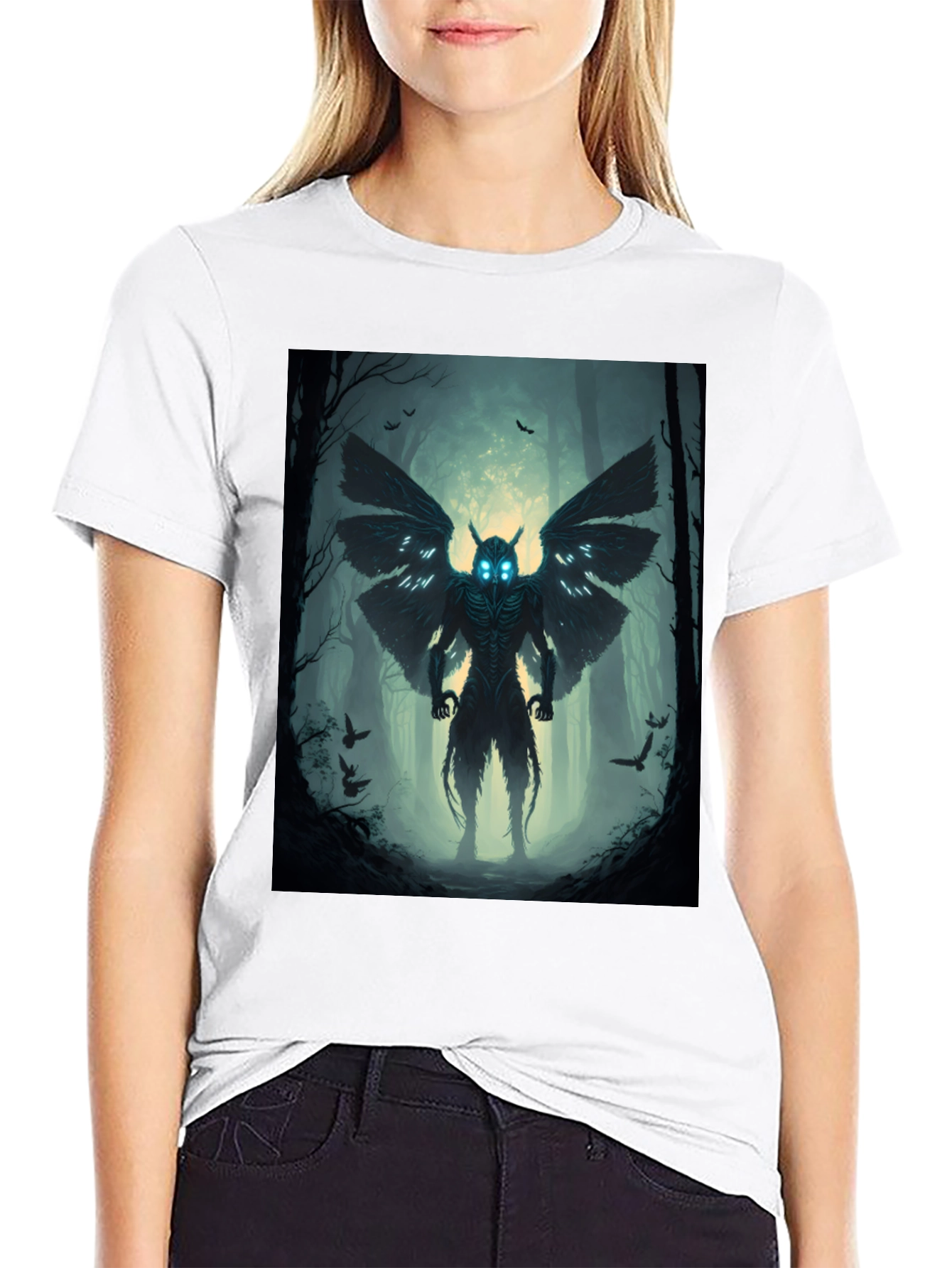 Mothman T-Shirt - Cryptid Graphic Tee
