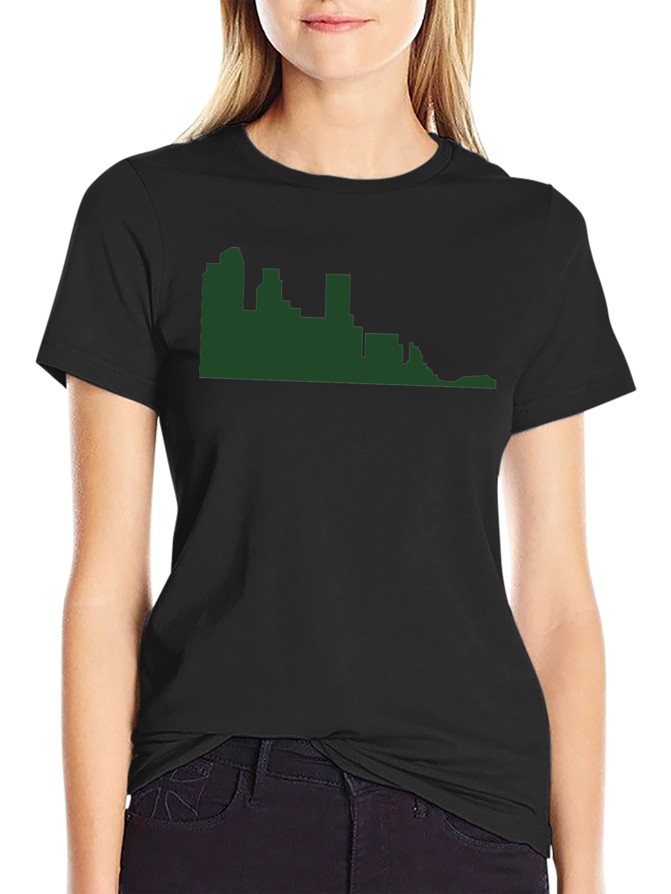 City Skyline Graphic T-Shirt - Modern Casual Tee