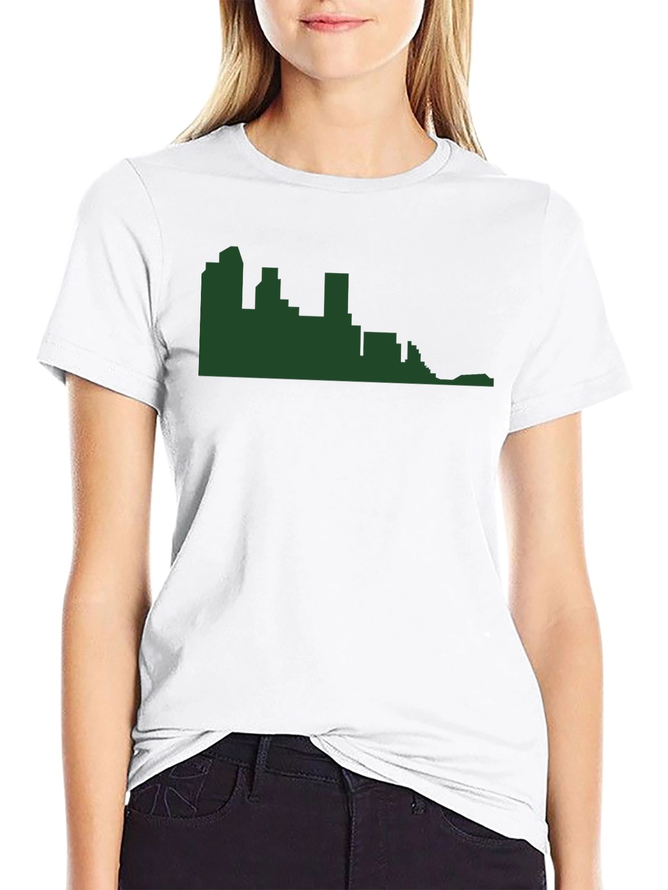 City Skyline Graphic T-Shirt - Modern Casual Tee