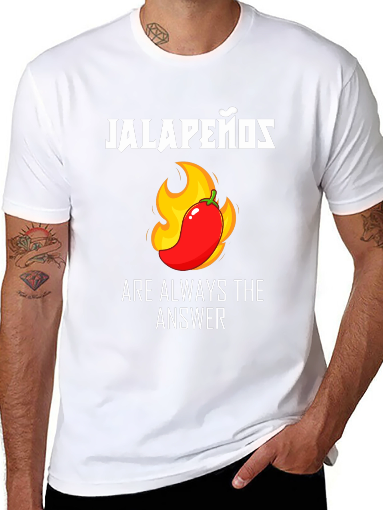 Jalapeños Are Always the Answer Funny T-Shirt