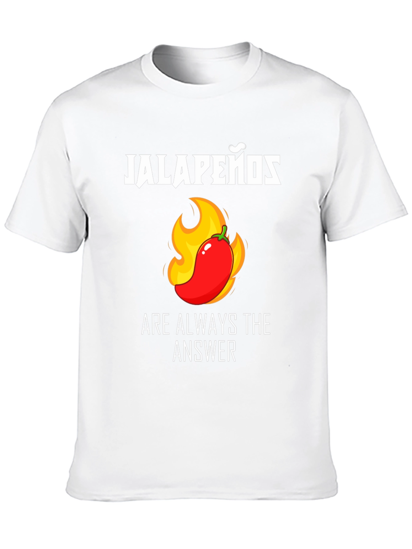 Jalapeños Are Always the Answer Funny T-Shirt