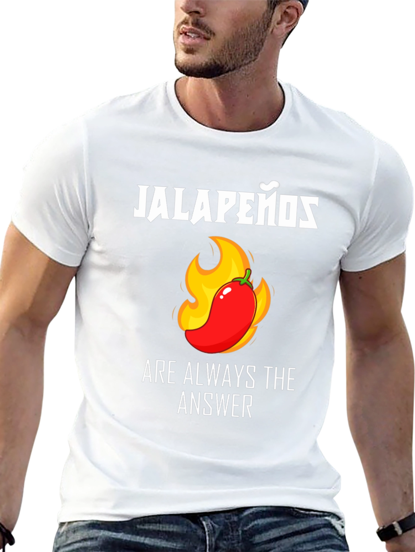 Jalapeños Are Always the Answer Funny T-Shirt