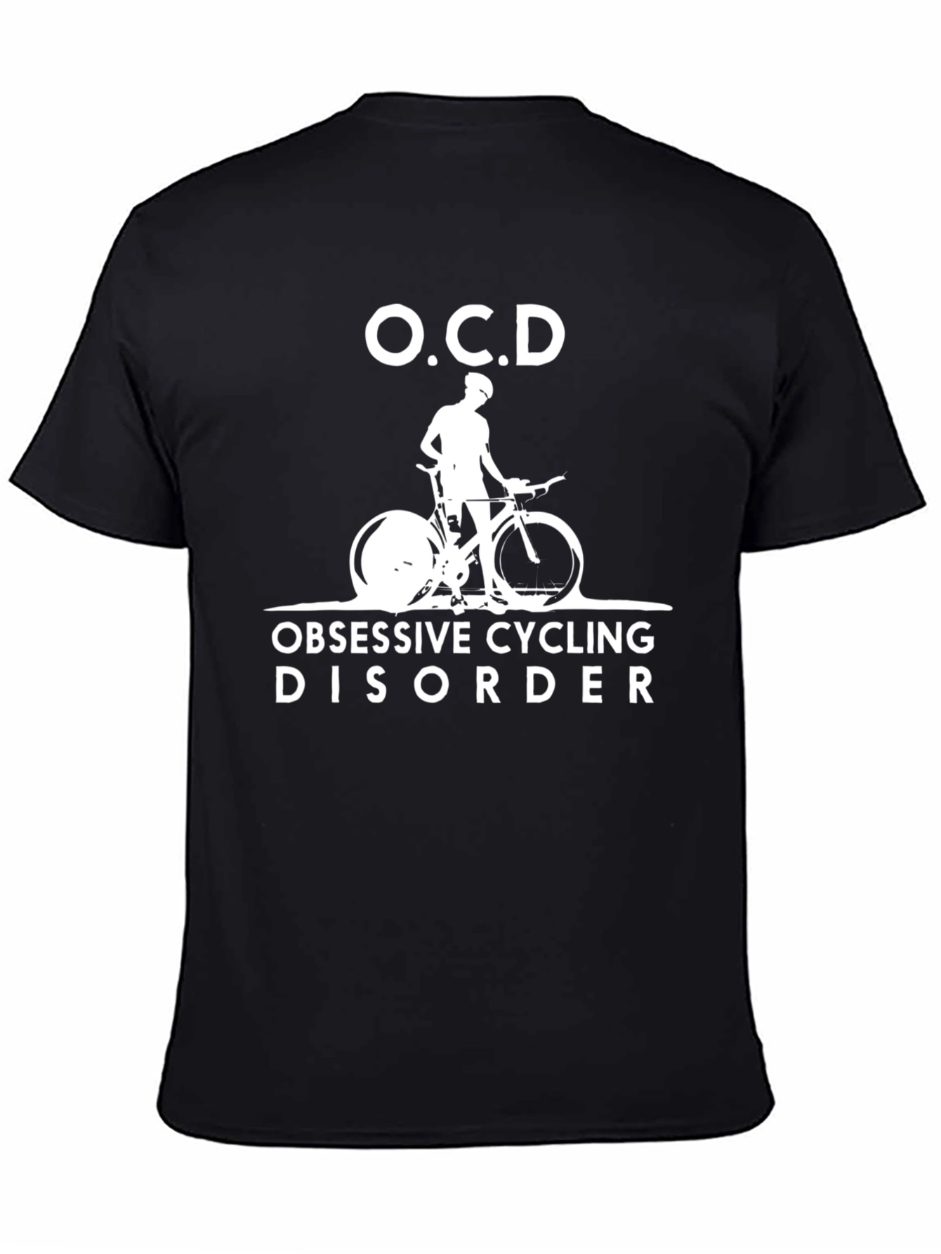 Obsessive Cycling Disorder T-Shirt - Funny Biker Tee