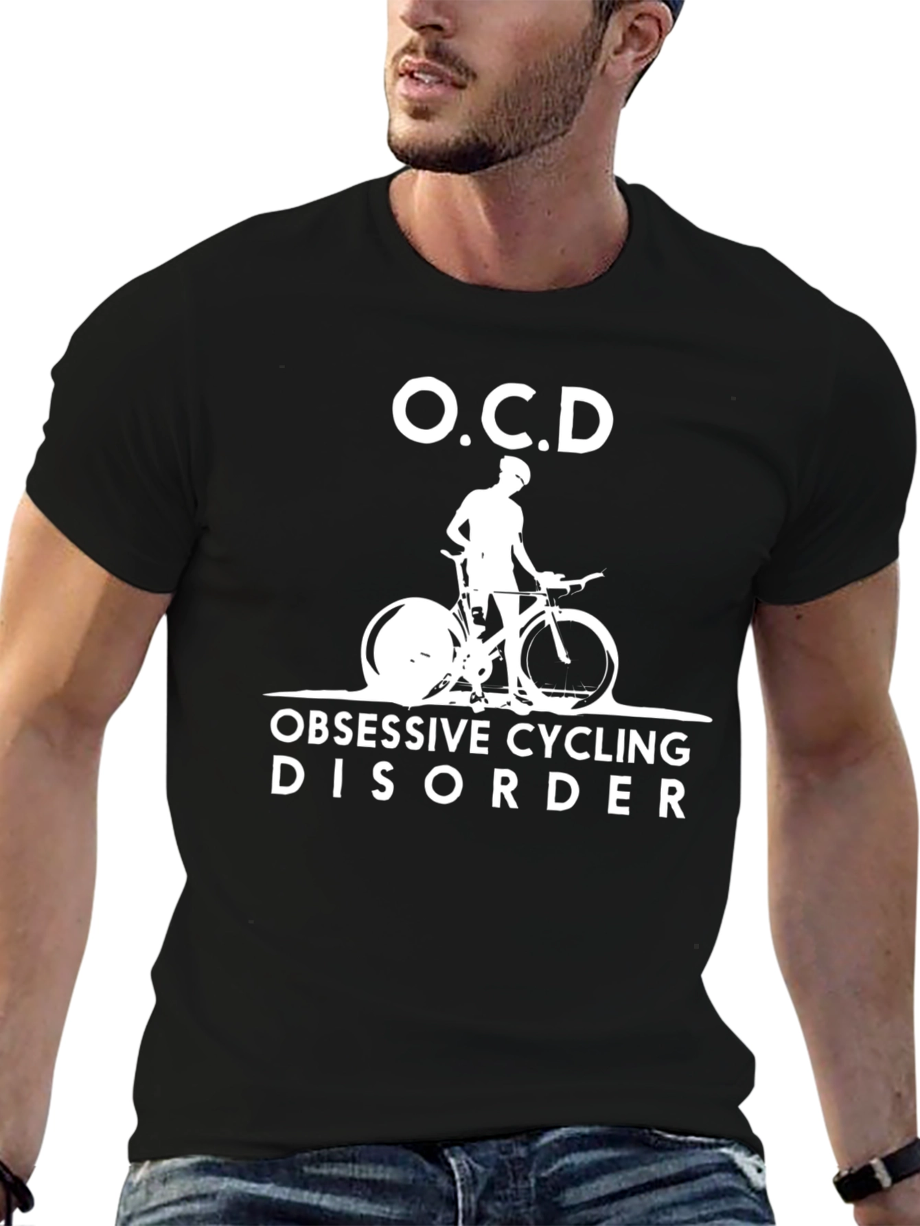 Obsessive Cycling Disorder T-Shirt - Funny Biker Tee