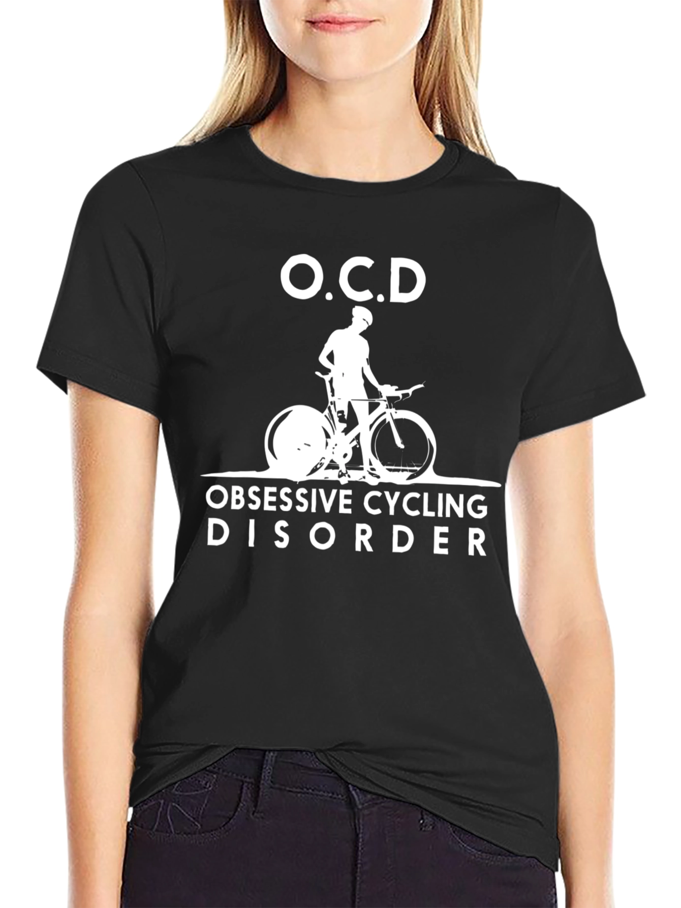 Obsessive Cycling Disorder T-Shirt - Funny Biker Tee