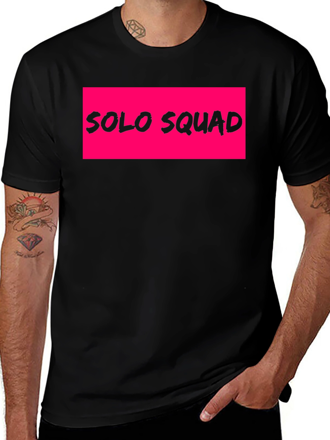 Solo Squad Black T-Shirt