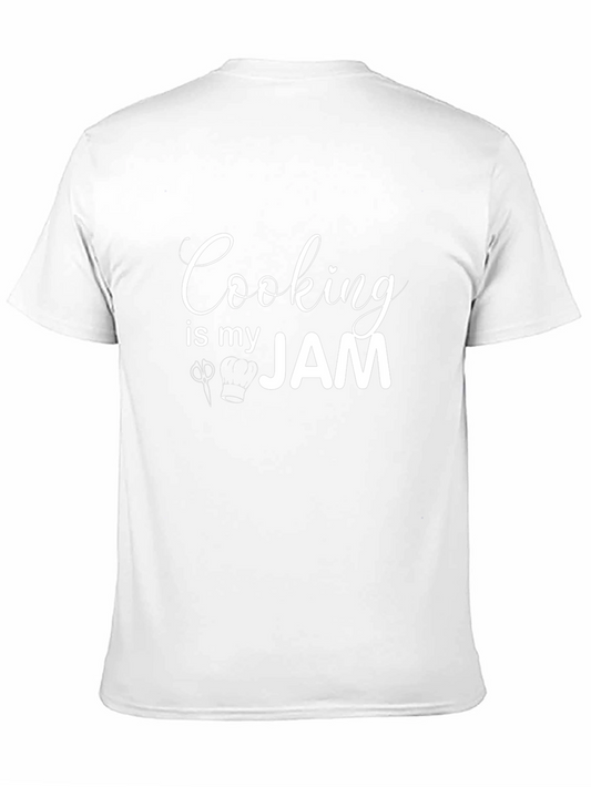 Cooking Is My Jam Graphic Tee - Unisex Casual Shirt