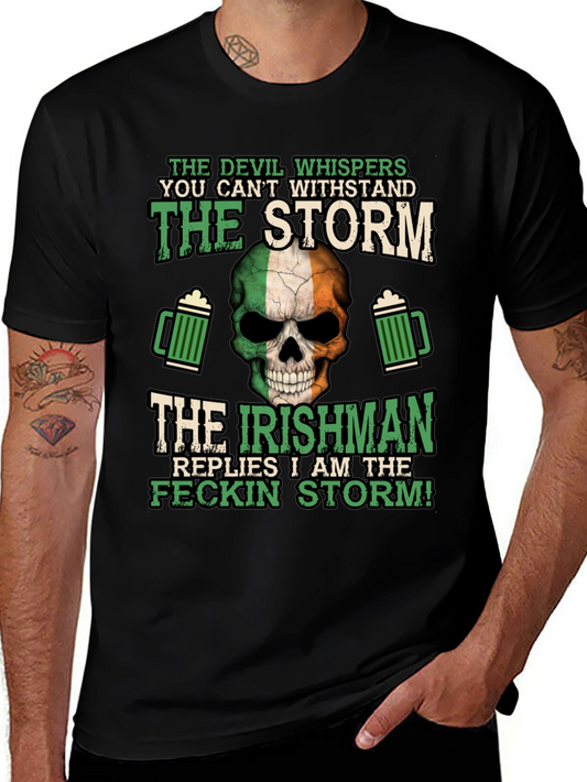 Irish Pride T-Shirt: Feckin Storm Design