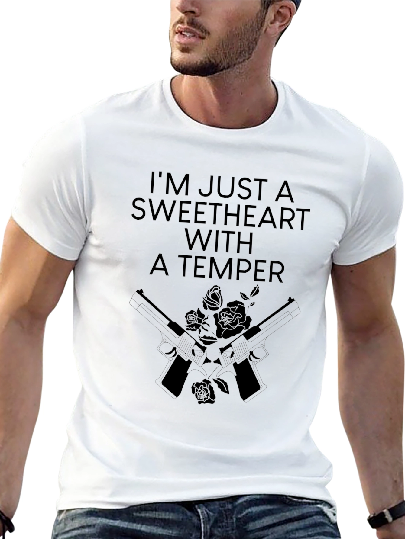 Sweetheart With a Temper Graphic Tee