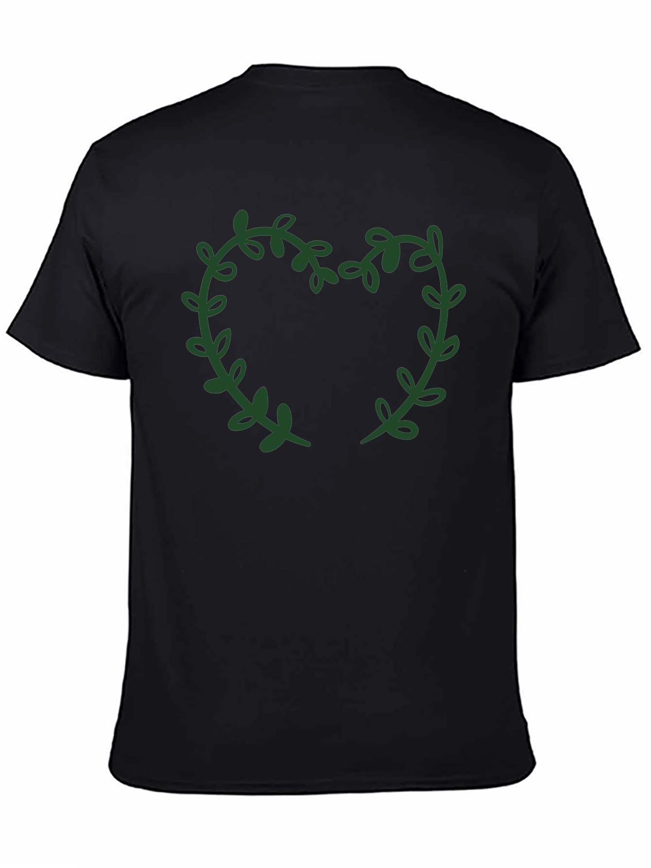 Leaf Heart Graphic Tee - Stylish Casual Wear