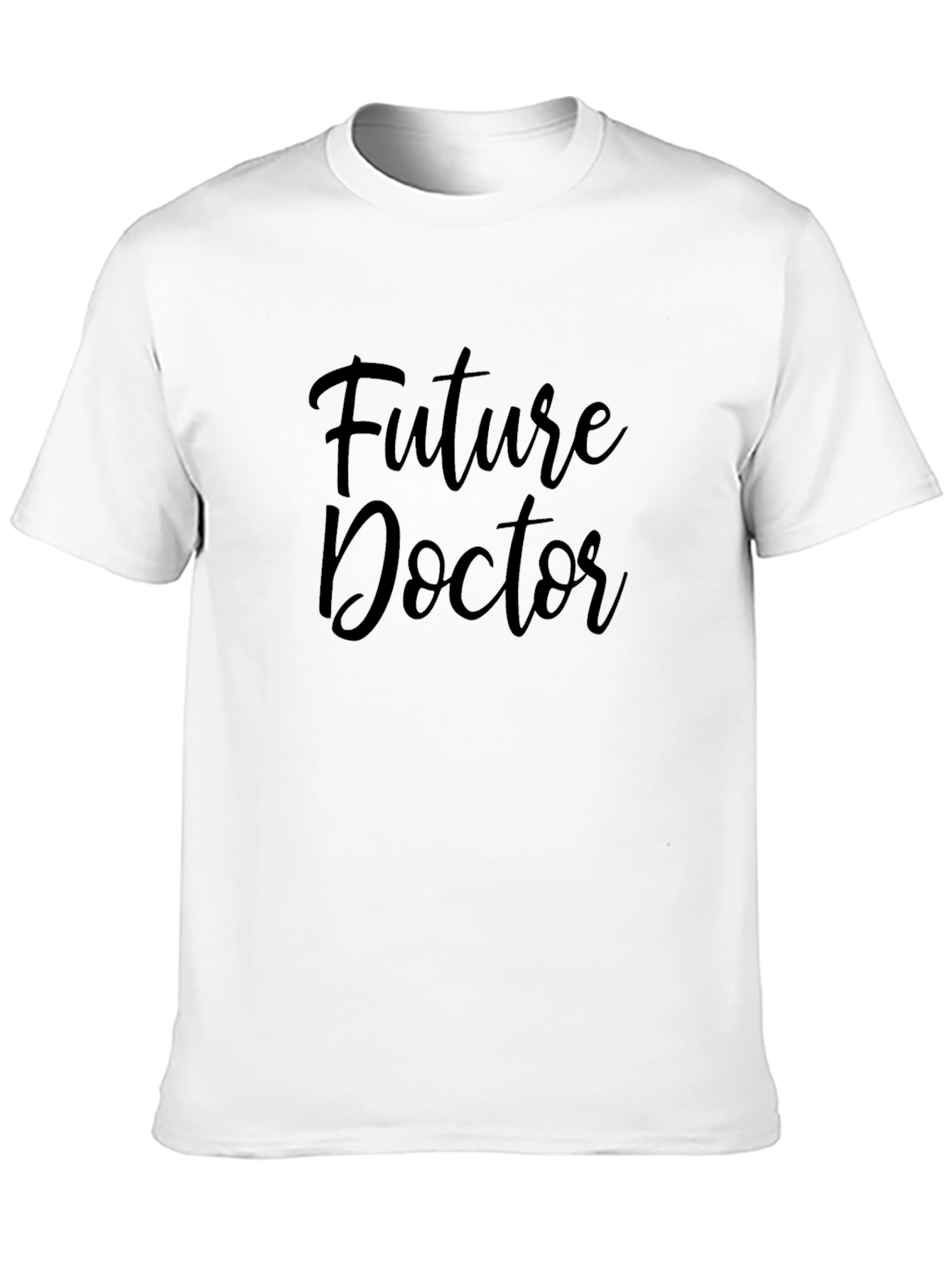 Future Doctor Black T-Shirt