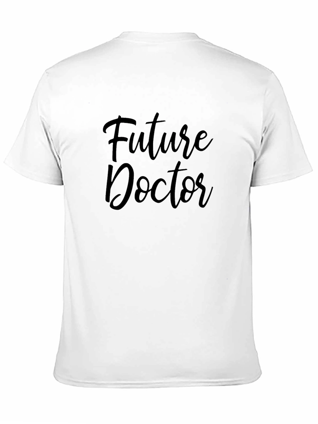 Future Doctor Black T-Shirt