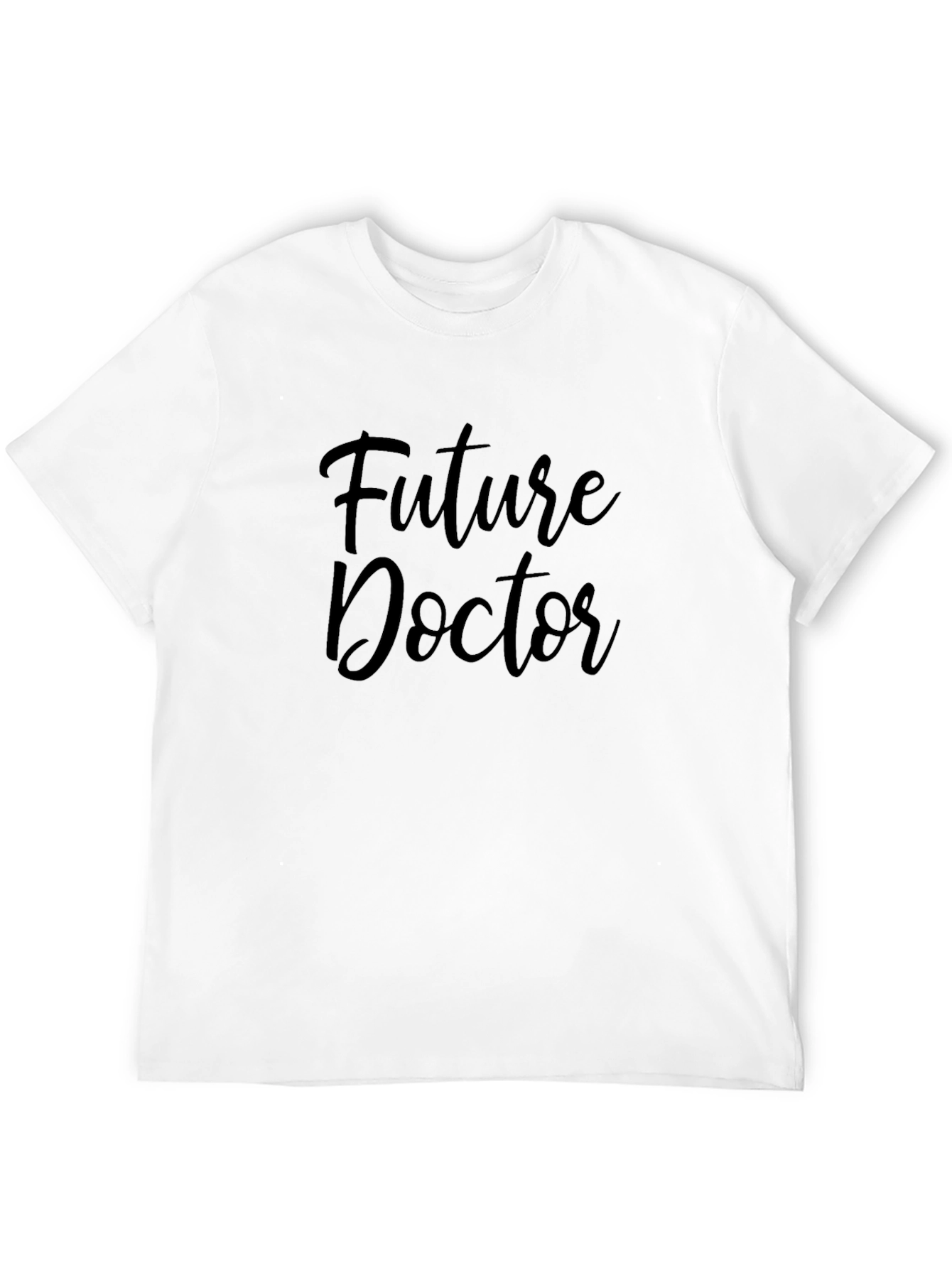 Future Doctor Black T-Shirt