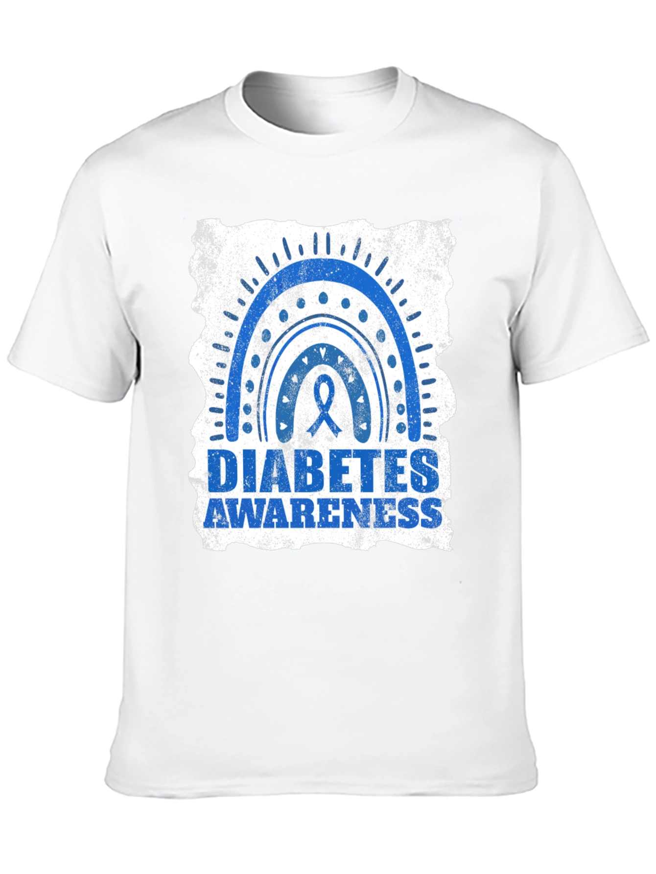 Diabetes Awareness Rainbow T-Shirt