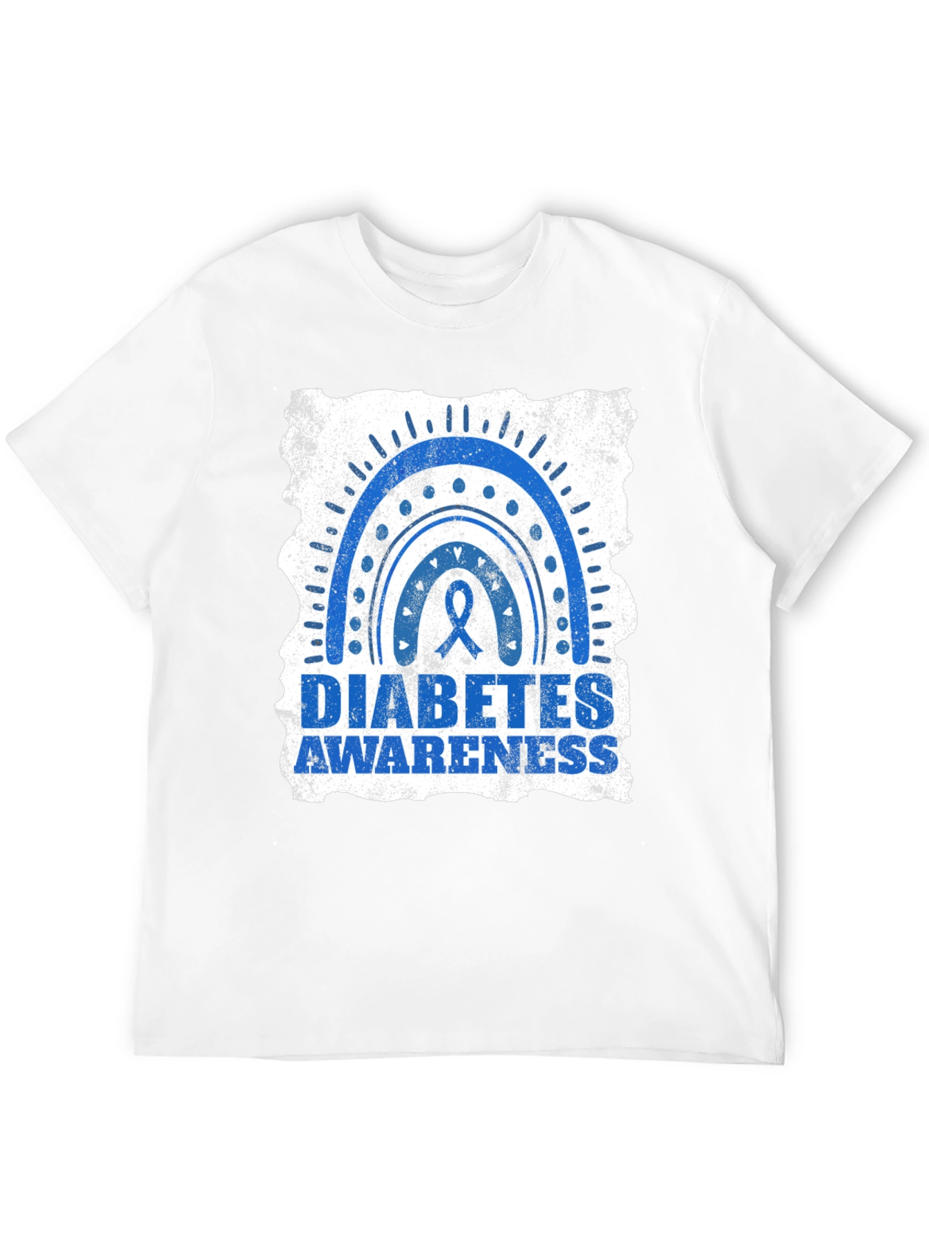 Diabetes Awareness Rainbow T-Shirt