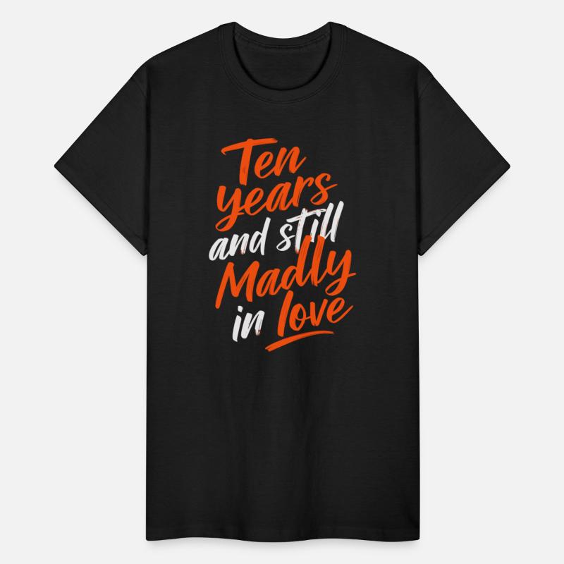 10th Wedding Anniversary Ten Years And Still Madly