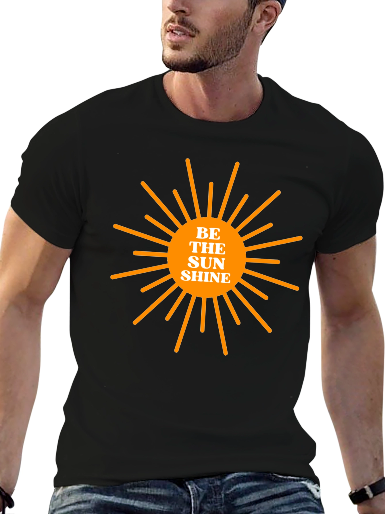Be the Sunshine Graphic T-Shirt - Black
