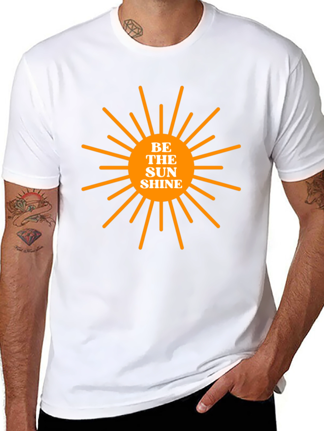 Be the Sunshine Graphic T-Shirt - Black
