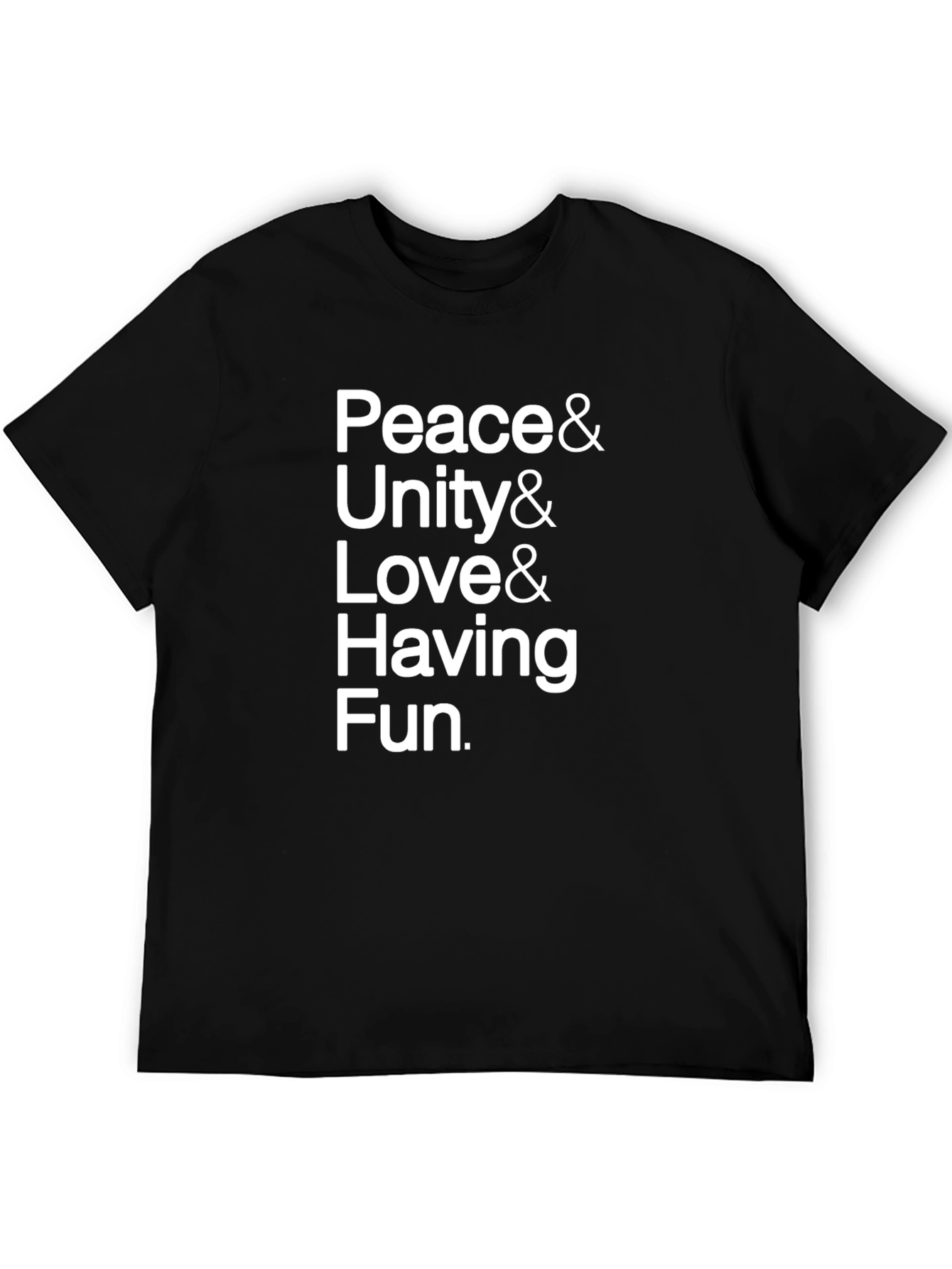 Peace Unity Love Fun Graphic Tee