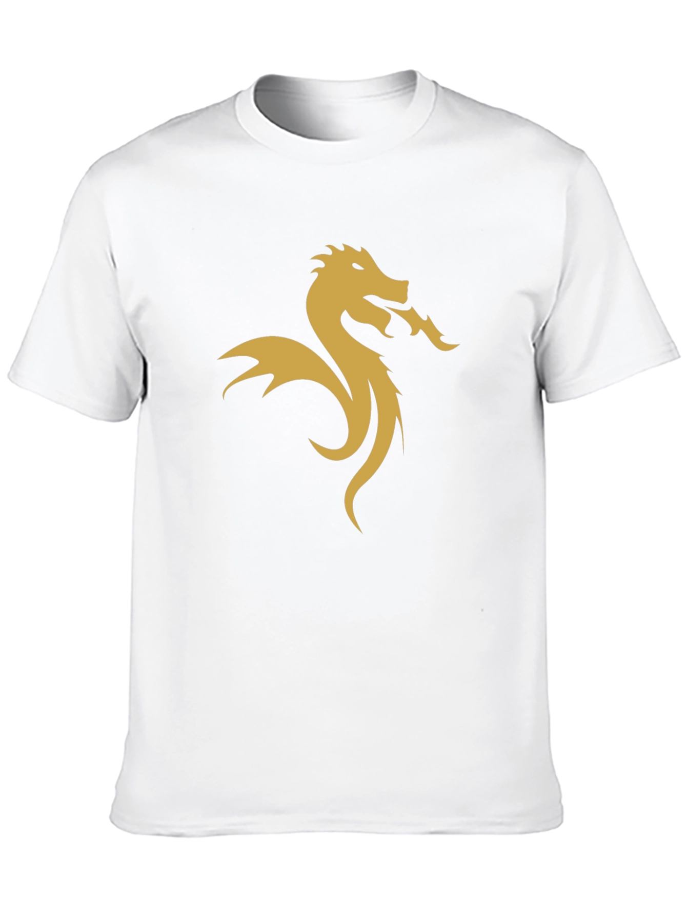 Dragon Graphic Tee - Black Stylish Design
