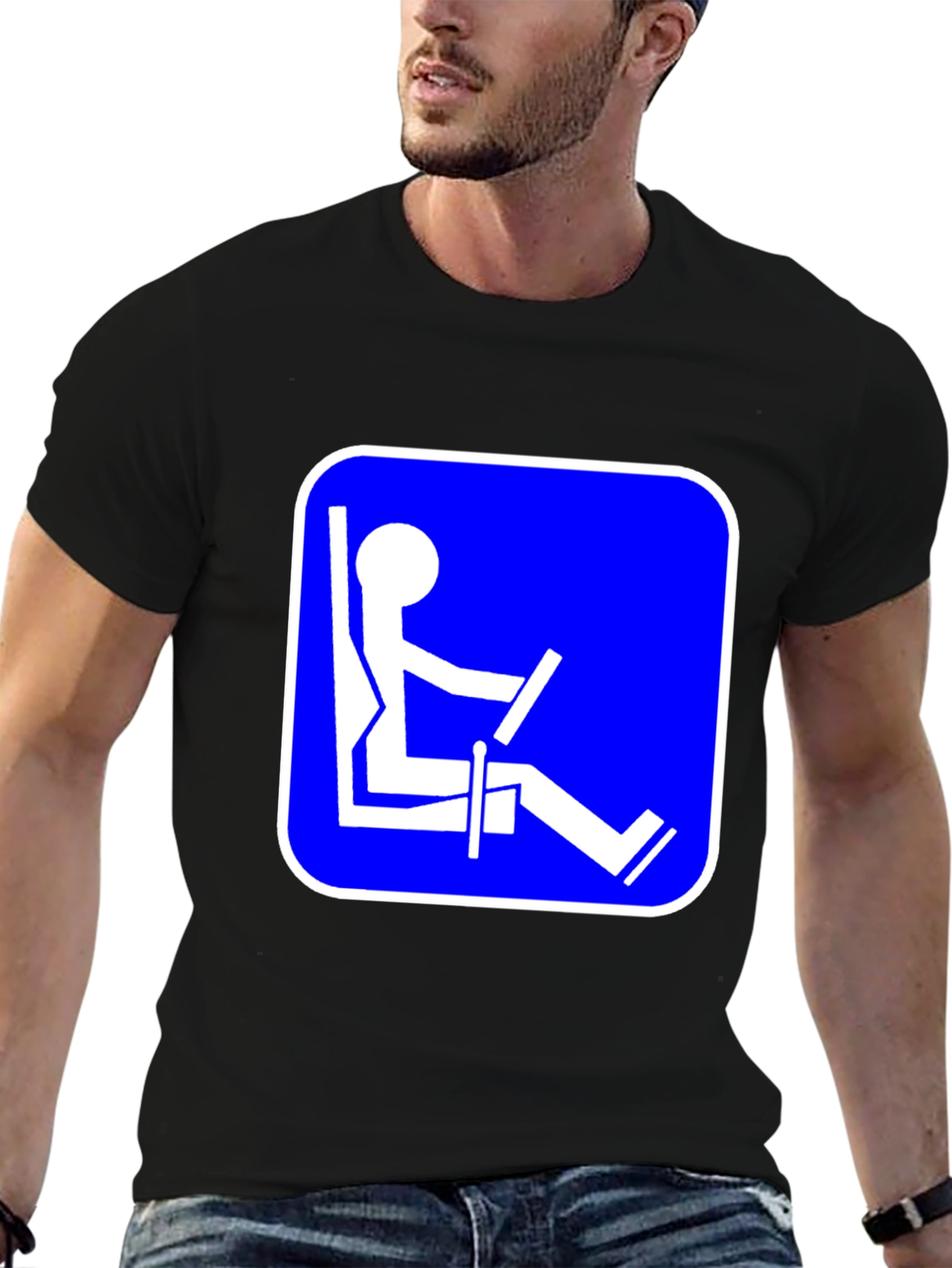 Novelty T-Shirt - Driving Symbol