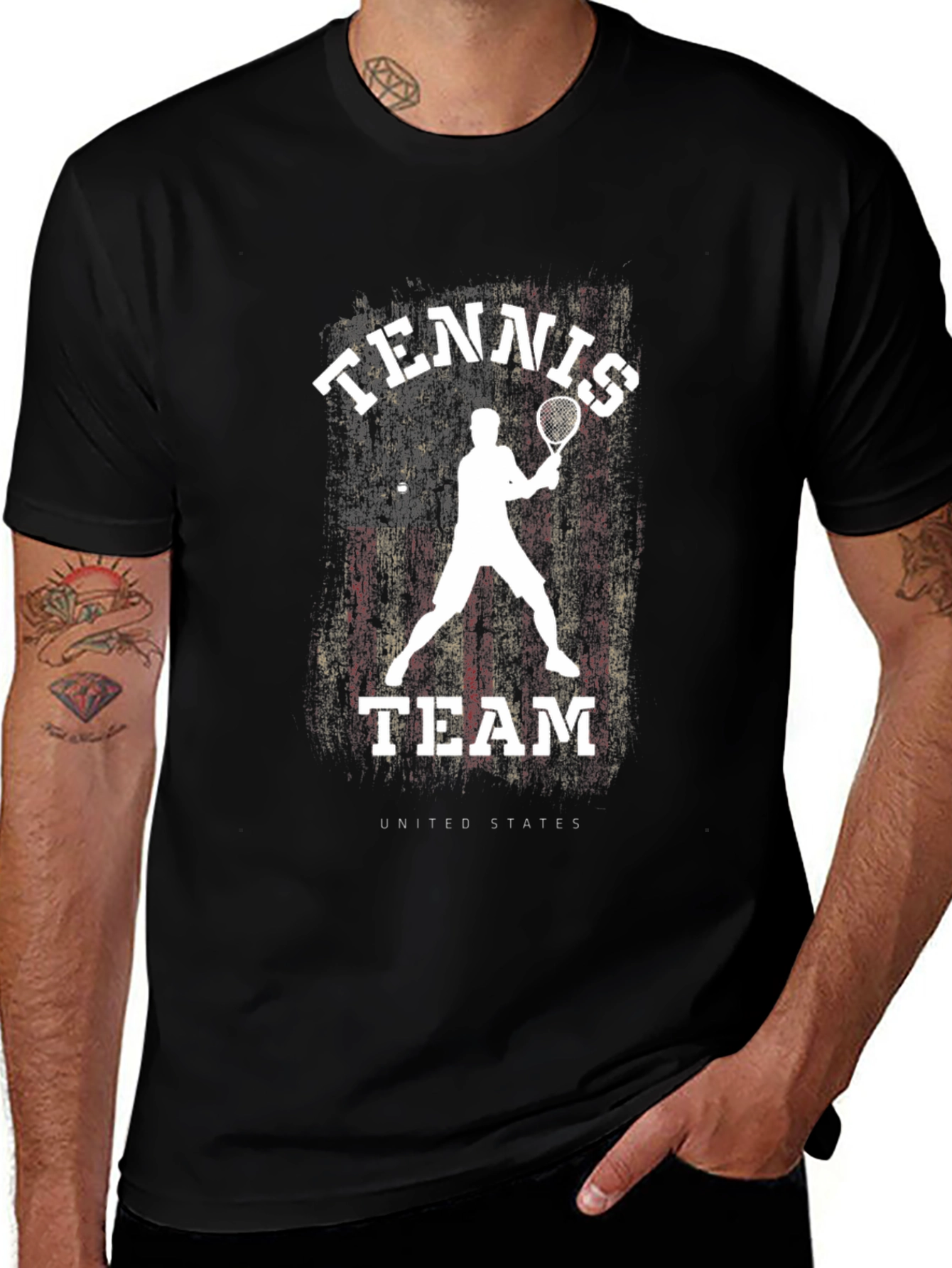Tennis Team USA Graphic T-Shirt